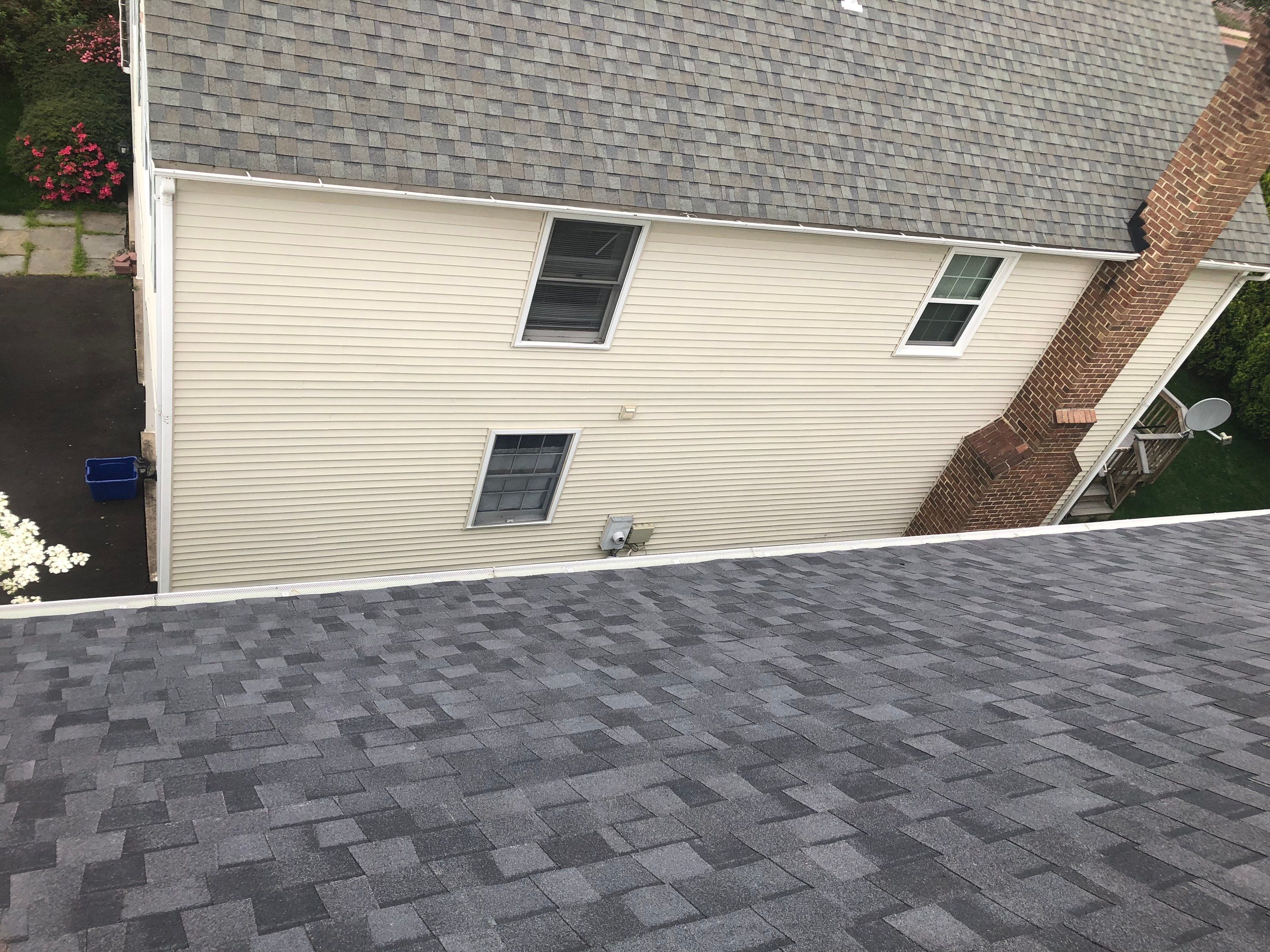 Vienna: CertainTeed Landmark Pro Designer Shingles in Max Def Moire Black by RM Banning, Inc.
