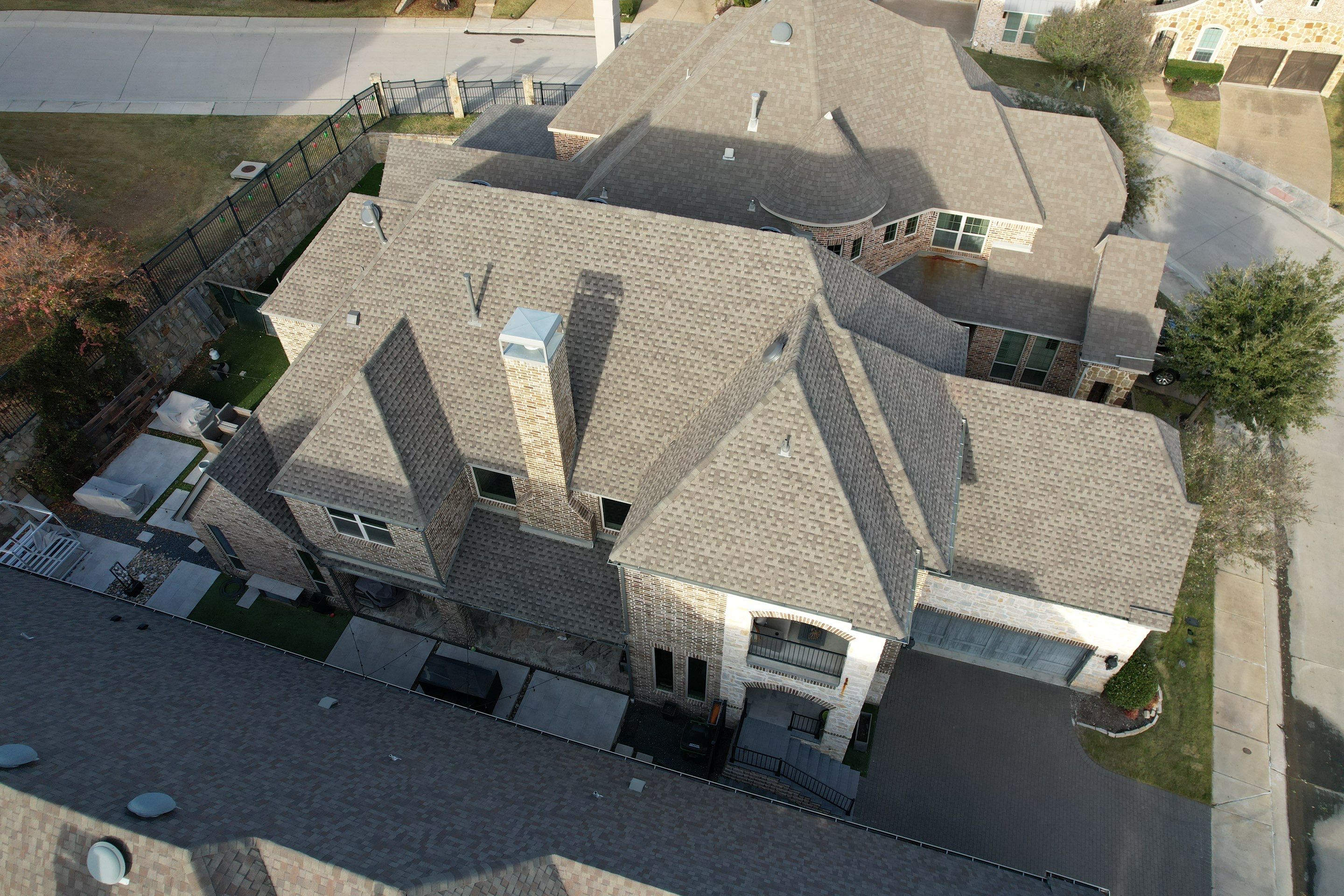 Project in Lewisville  by Zeus Exteriors