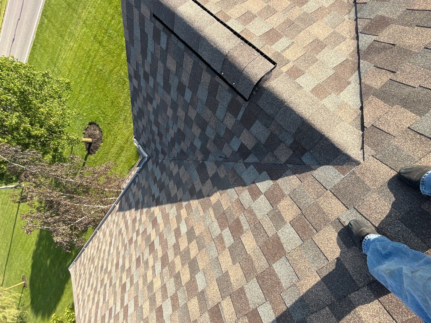 Residential Roofing Installation using GAF Timberline HDZ Cedar Falls by Nitro Roofing and Construction