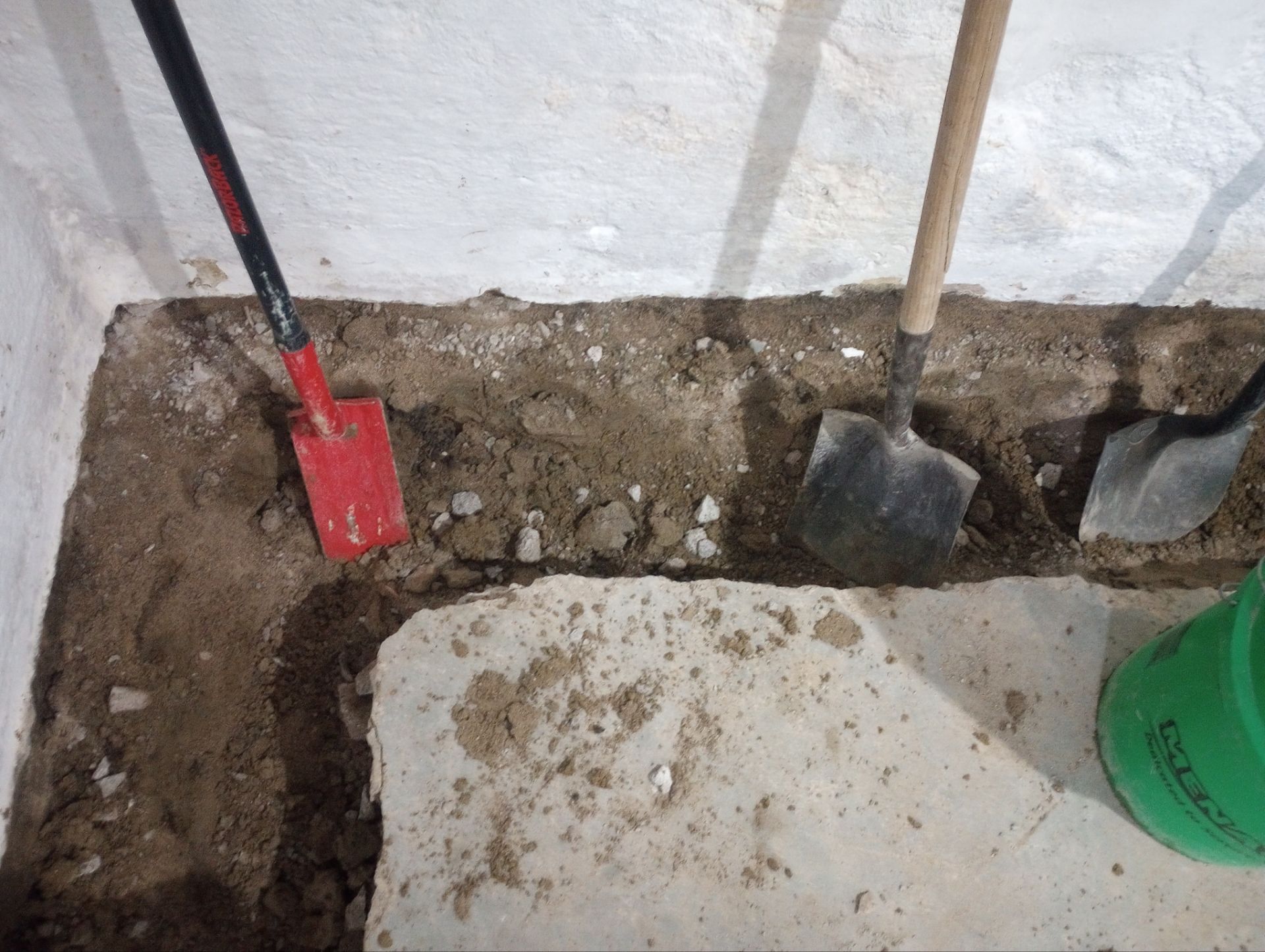Interior Drain Tile & Wall Drainage in Northeast Minneapolis by Waterproofing Northeast