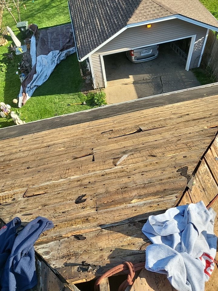 ATLAS PINNACLE COLOR: WEATHERED WOOD DRIP EDGE: MUSKET BROWN by Eagle Eye Roofing