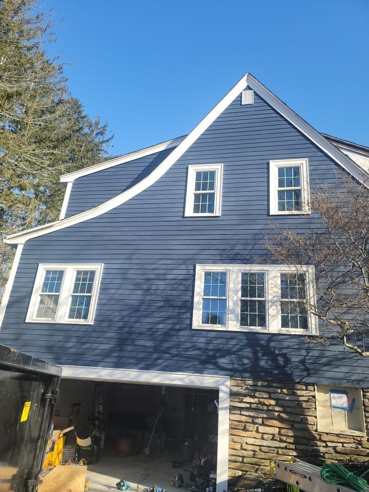 Siding Installation using James Hardie by UBrothers Construction
