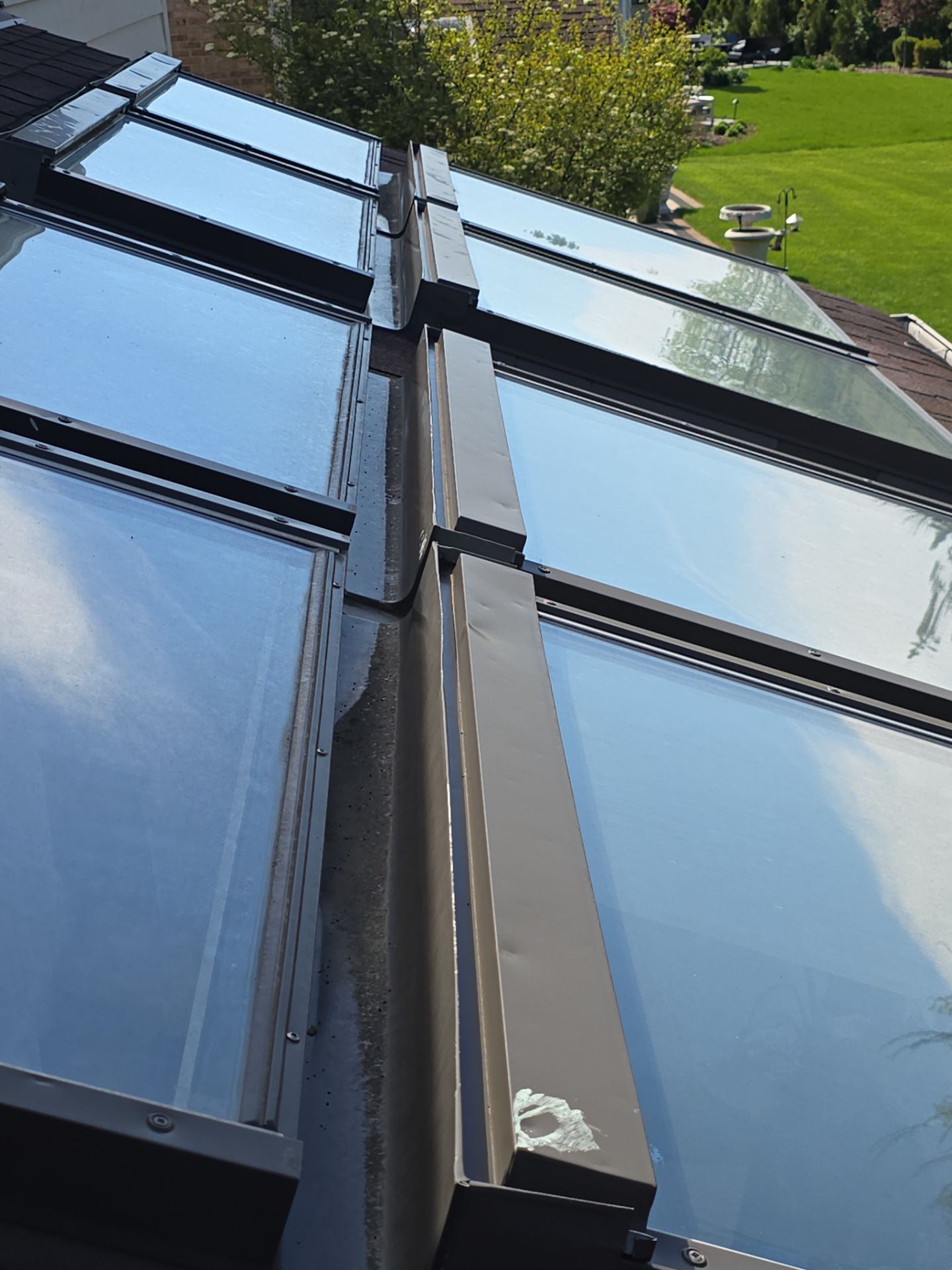 Oak Brook Architectural Shingle Roof Replacement and Velux Skylight Upgrade by Roof One