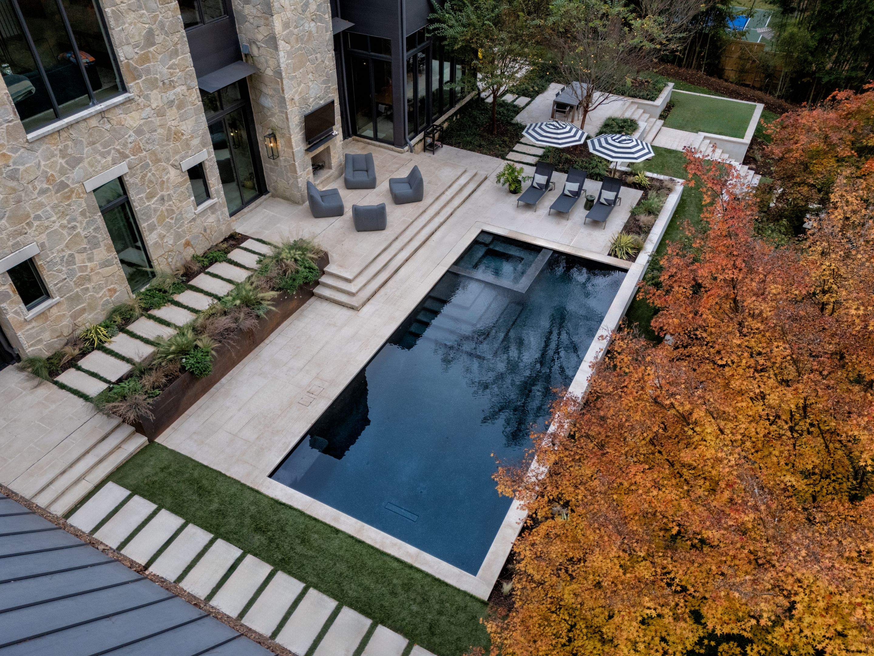 The Japanese Maple Garden  by Aquarama Pools and Spas