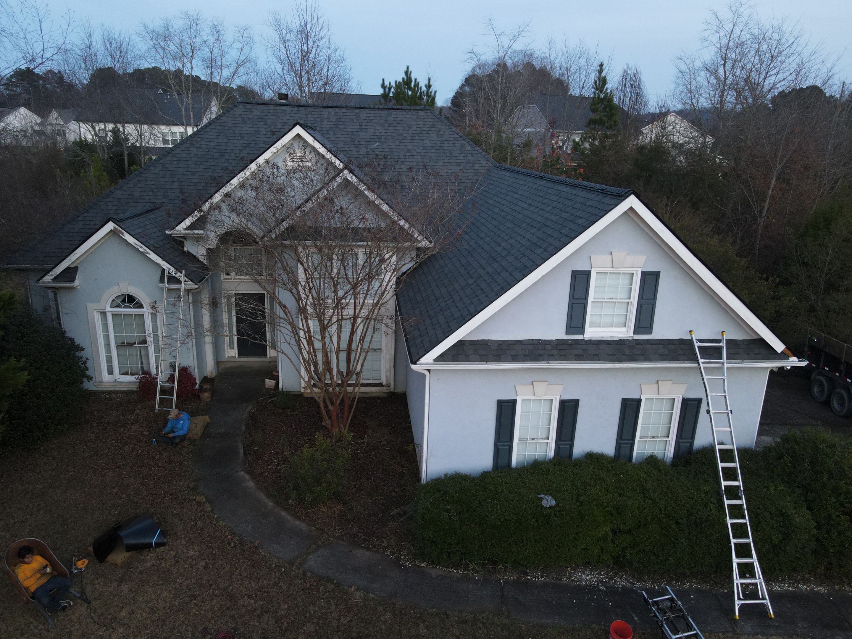 Residential Roofing Installation using Owens Corning by Inspector Roofing and Restoration