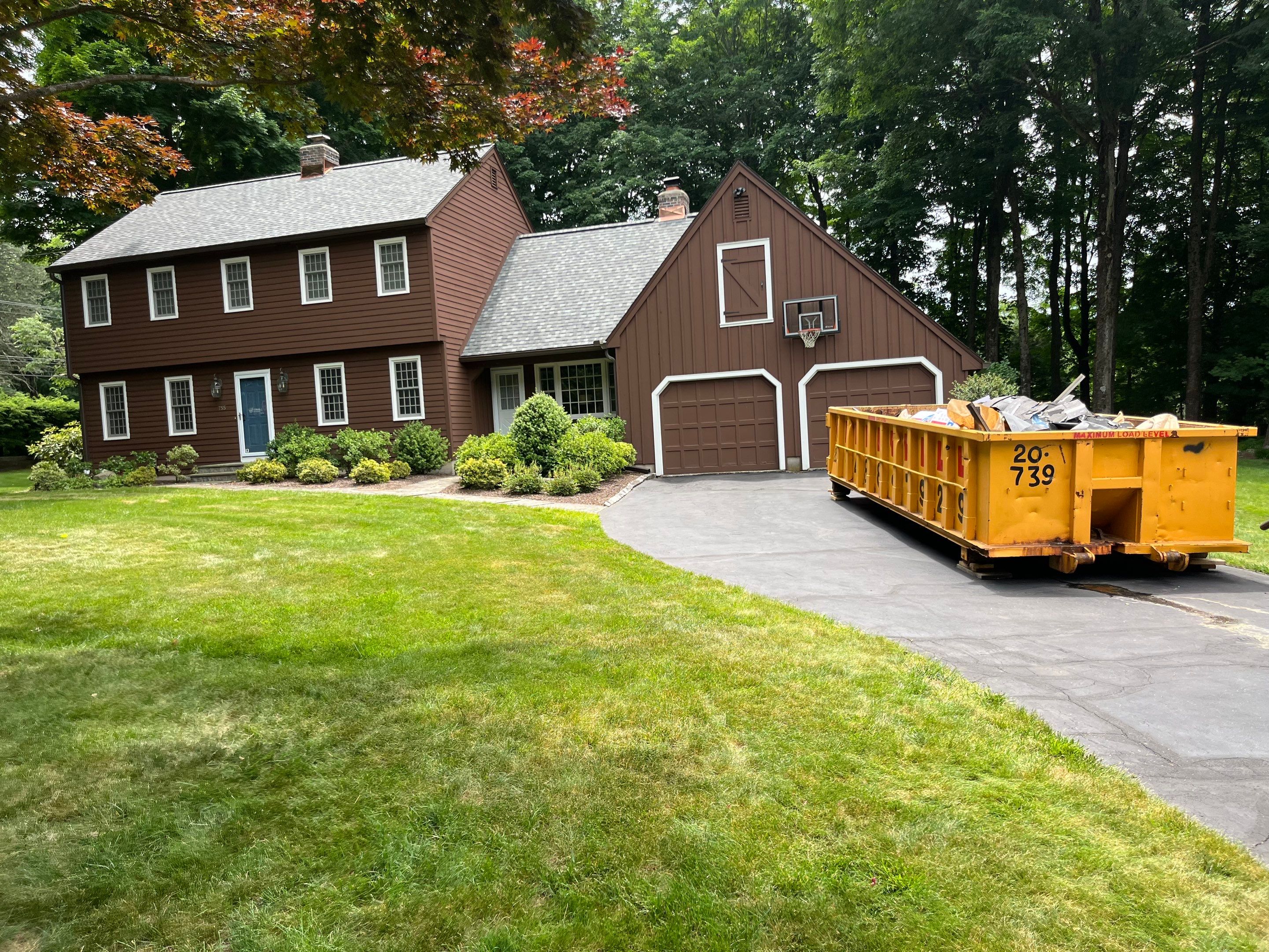 DiGiorgi does a brand new roof in Cheshire, CT by DiGiorgi Roofing and Siding Inc