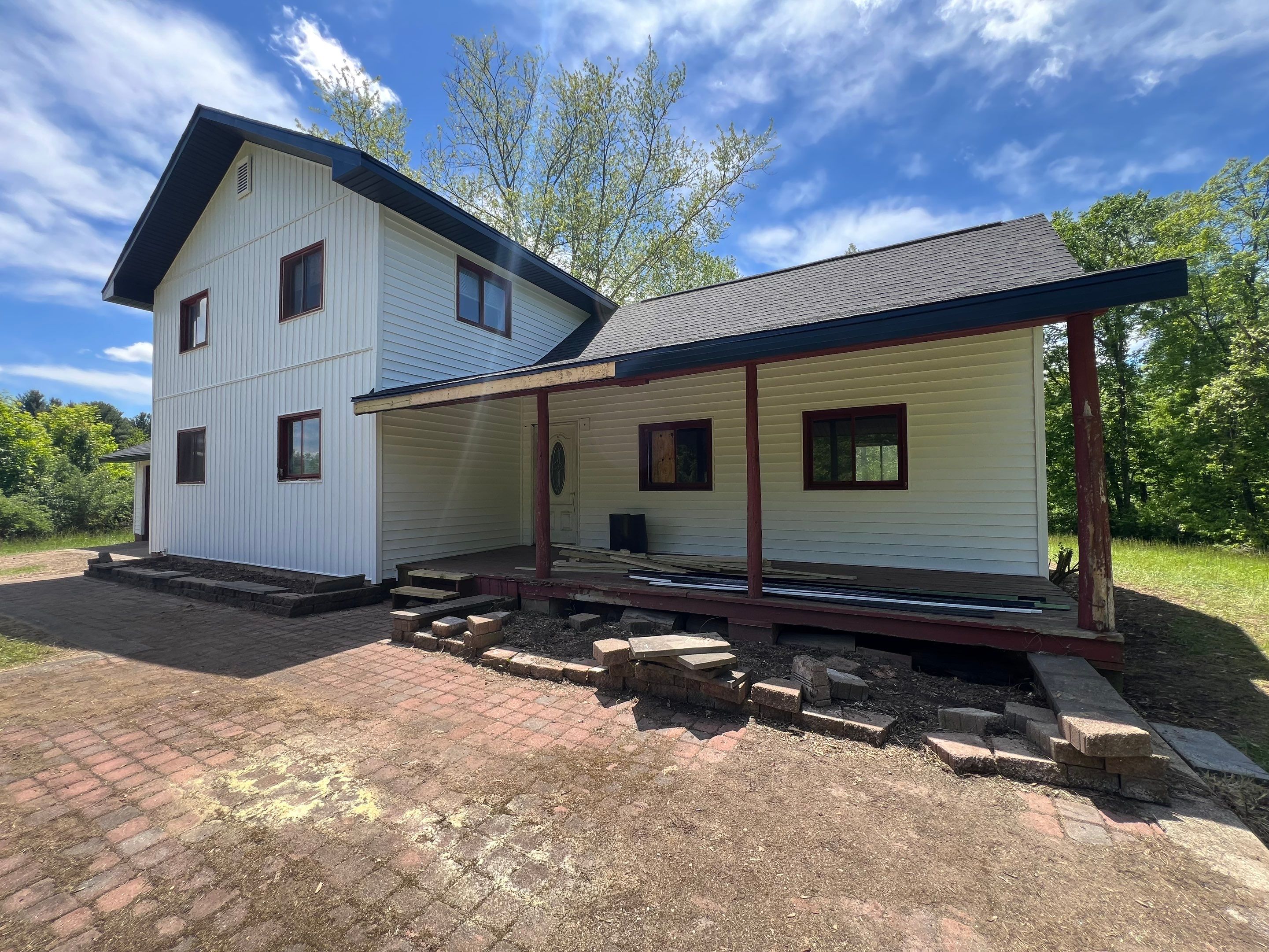 Old Farmhouse Remodel by Columbus Roofing Company