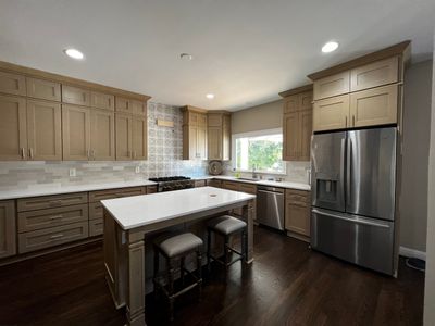 Kitchen Remodel in Roswell Featuring Shaker Cabinetry and Quartz Countertops