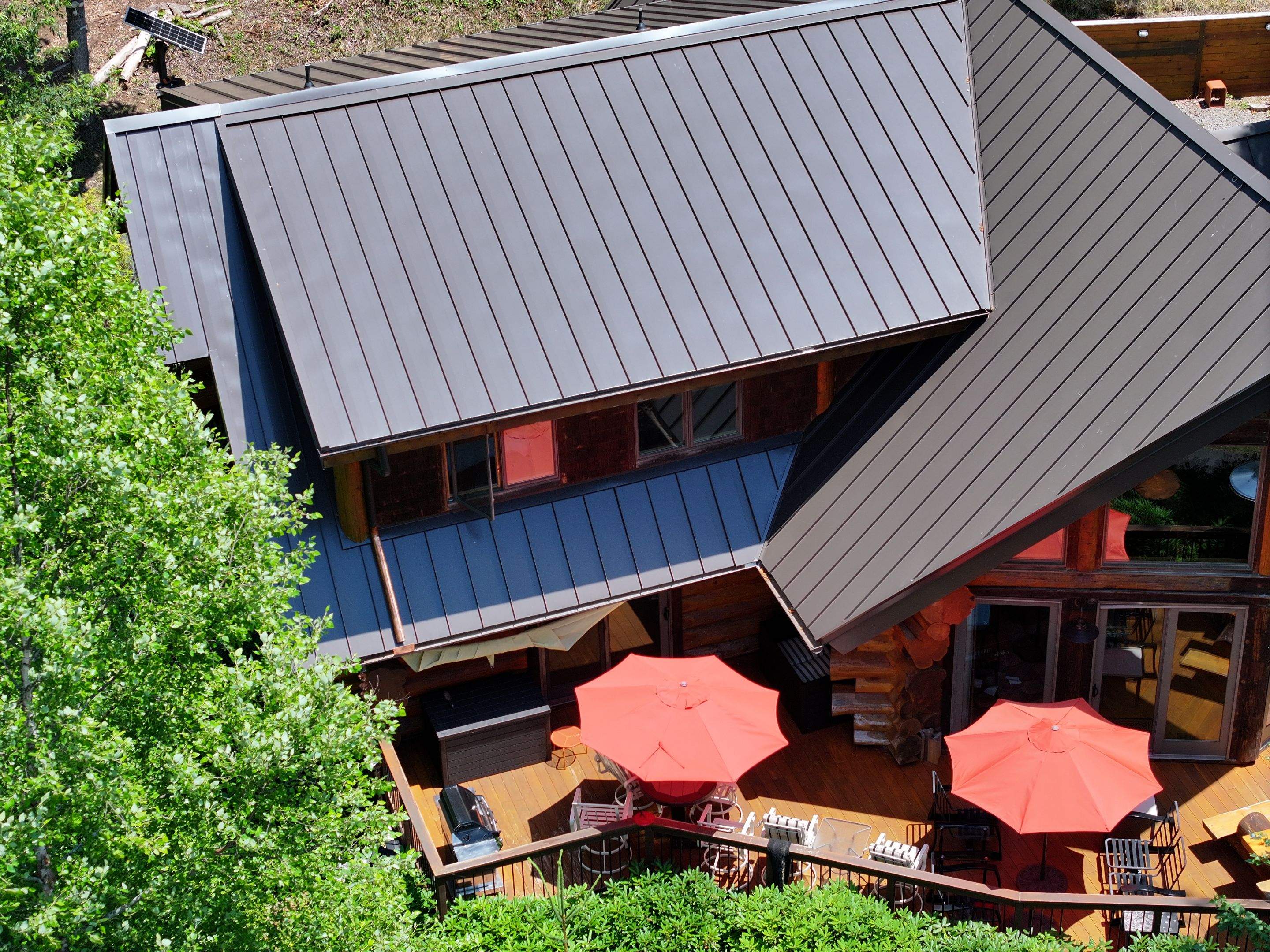 Burnished Slate Standing Seam by Omnia Roofing