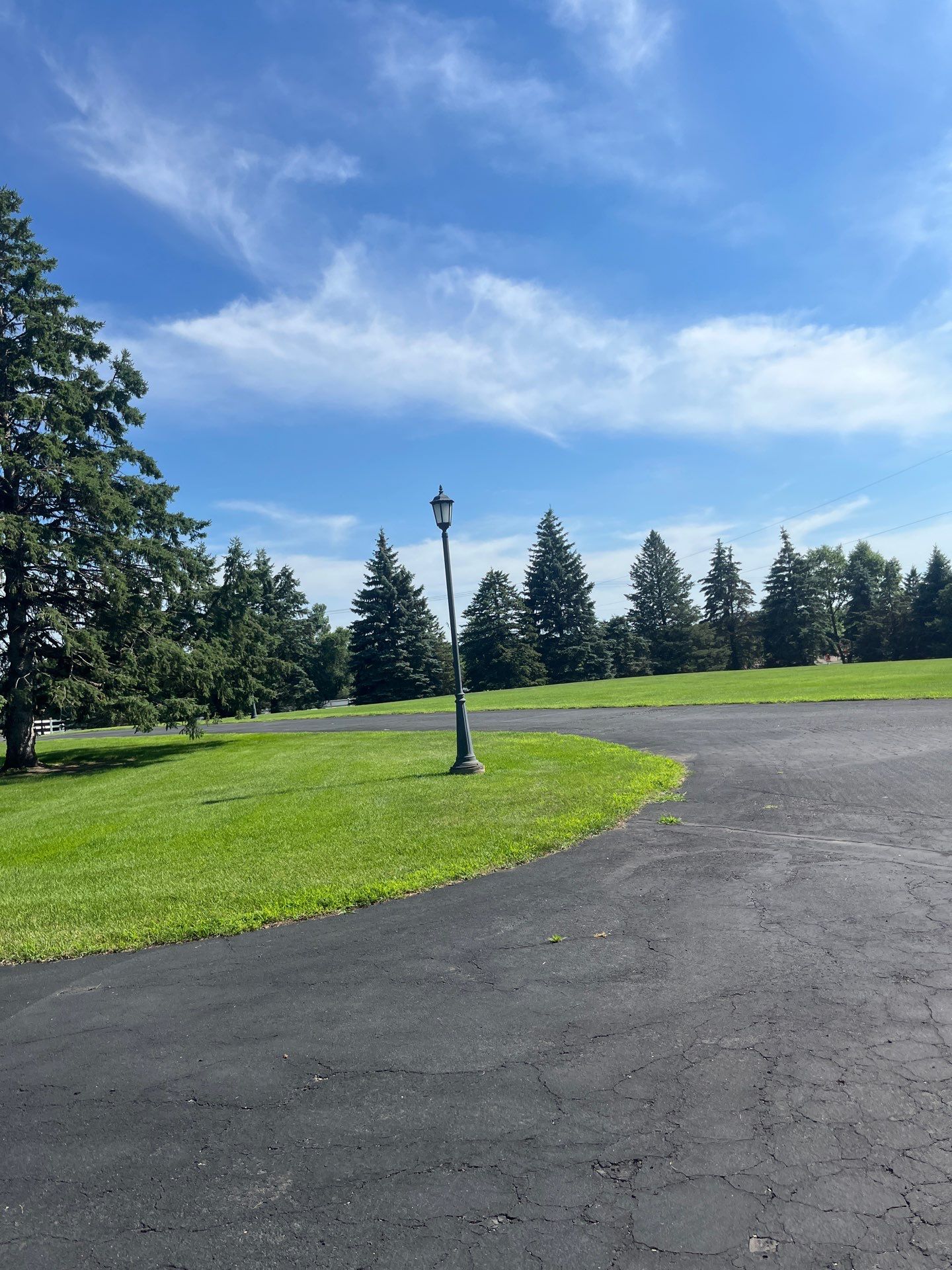 Decorative Outdoor Lamp Post Installation in Saint Michael by Walter Electrical Contractors
