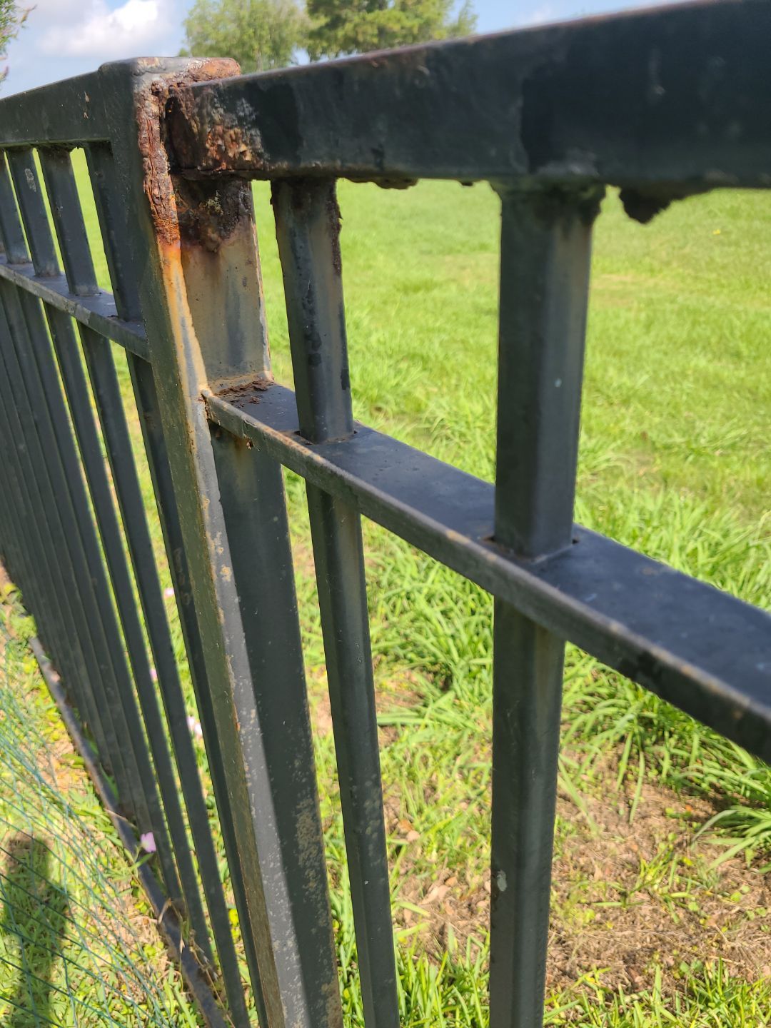 Stunning iron installation in Pearland by Tim's Fences