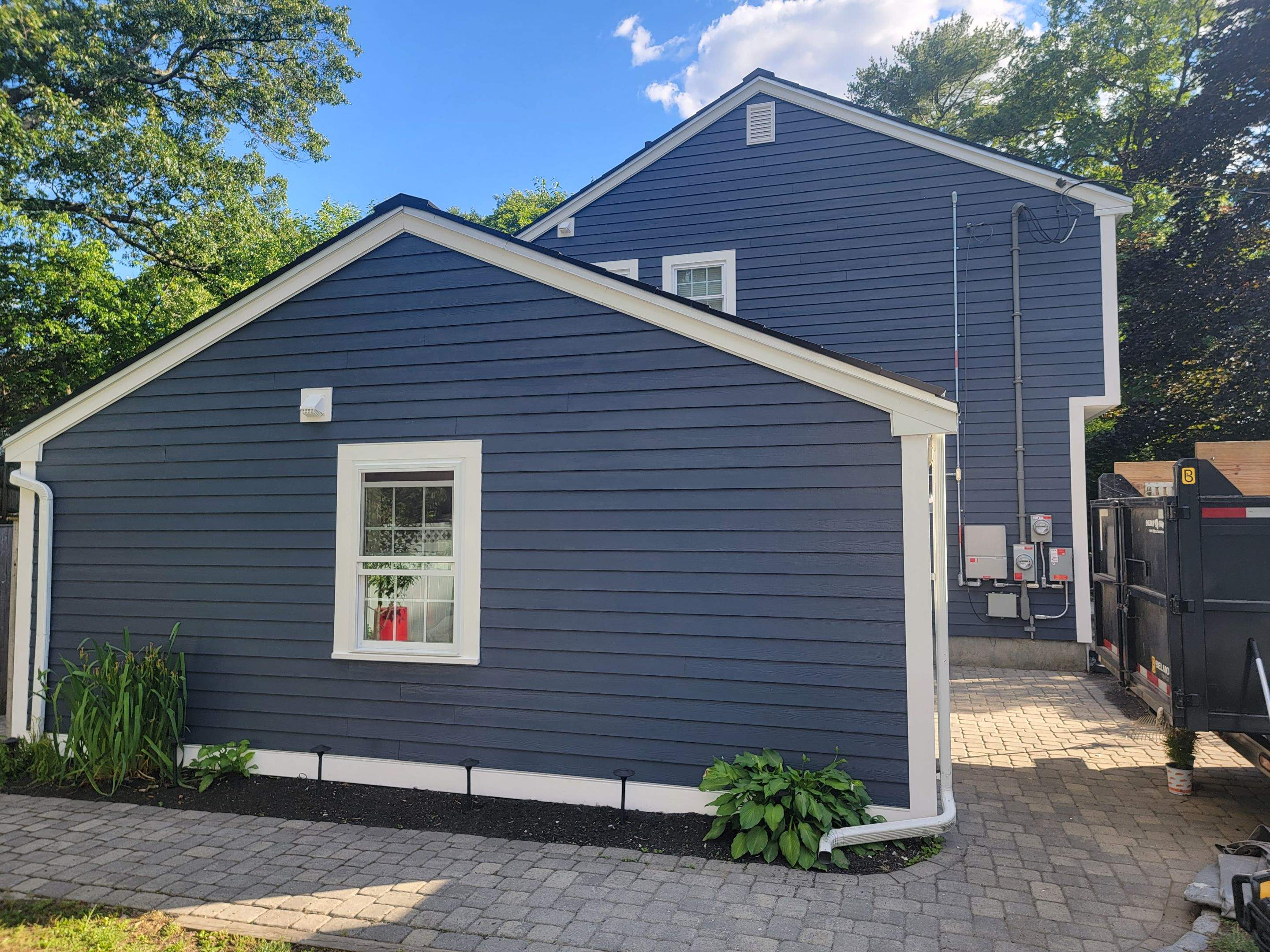 Siding Installation using James Hardie. Window and Door installation by UBrothers Construction