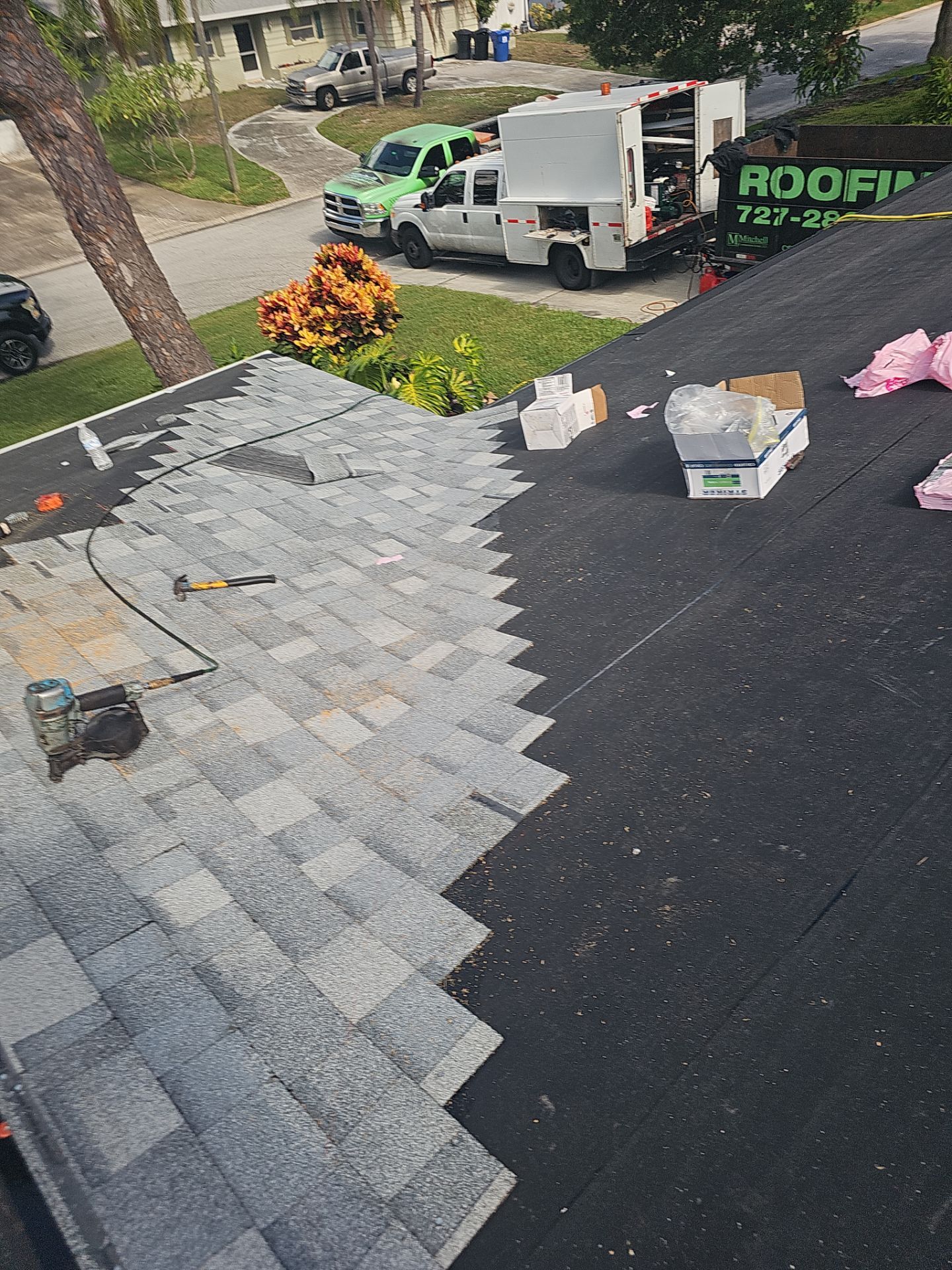 Project in St. Petersburg 33712  by Mitchell Roofing Company LLC 