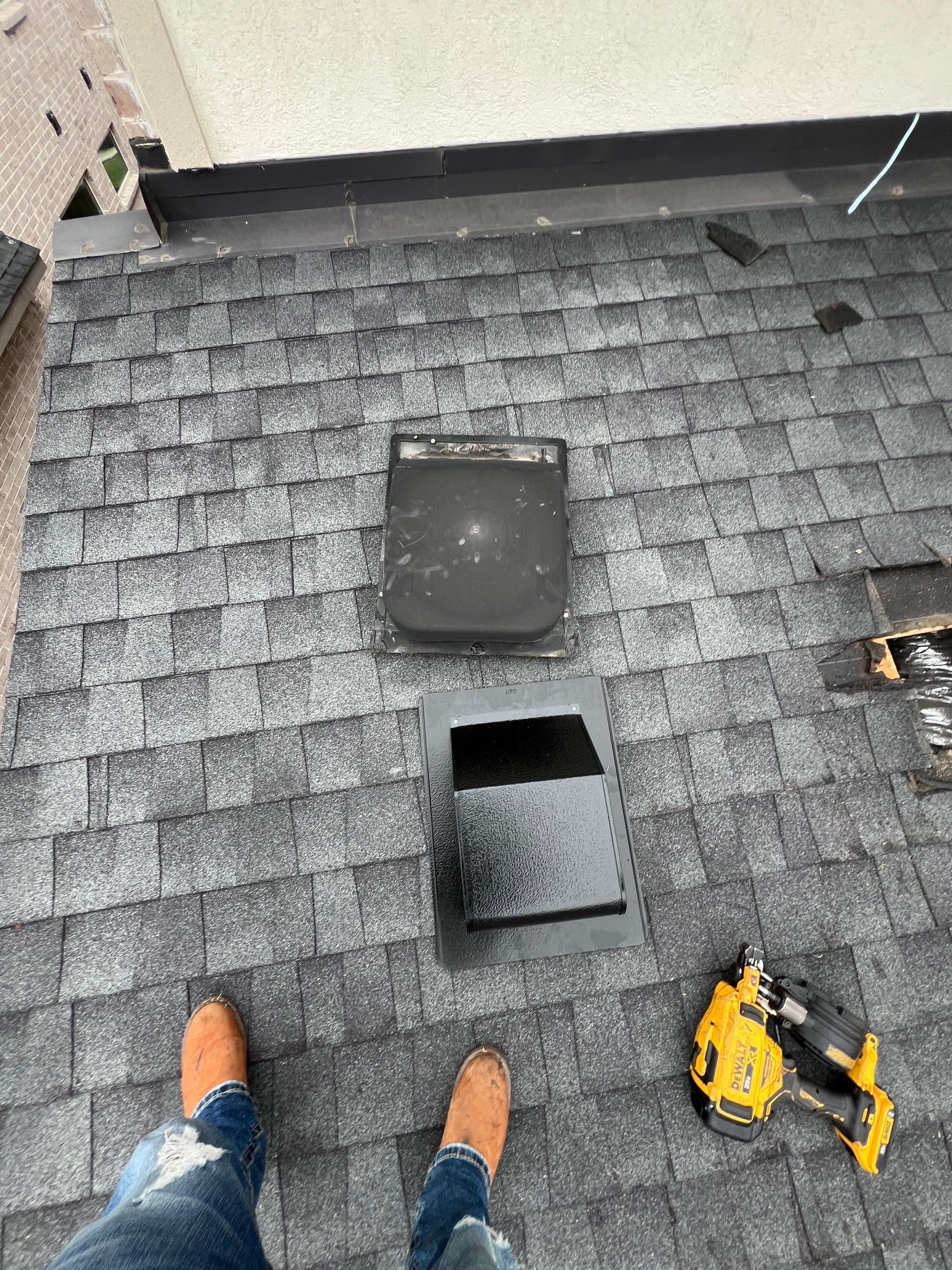 Hail Damage using Owen's Corning Duration (Lifetime) Shingles by Roof Repair Services LLC