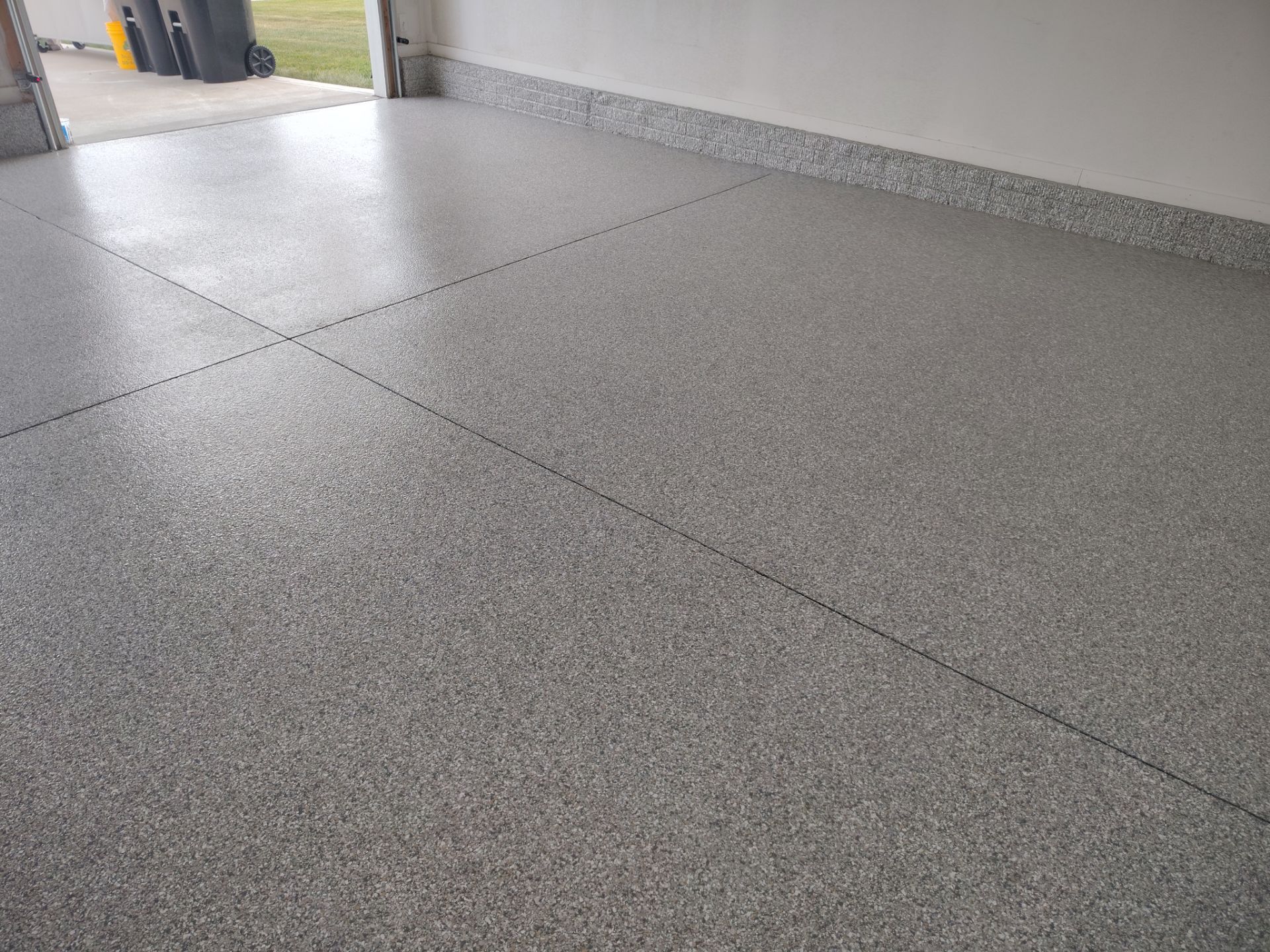 Polyaspartic Garage Floor Coating in Waukee, Iowa by Revival Concrete Coatings