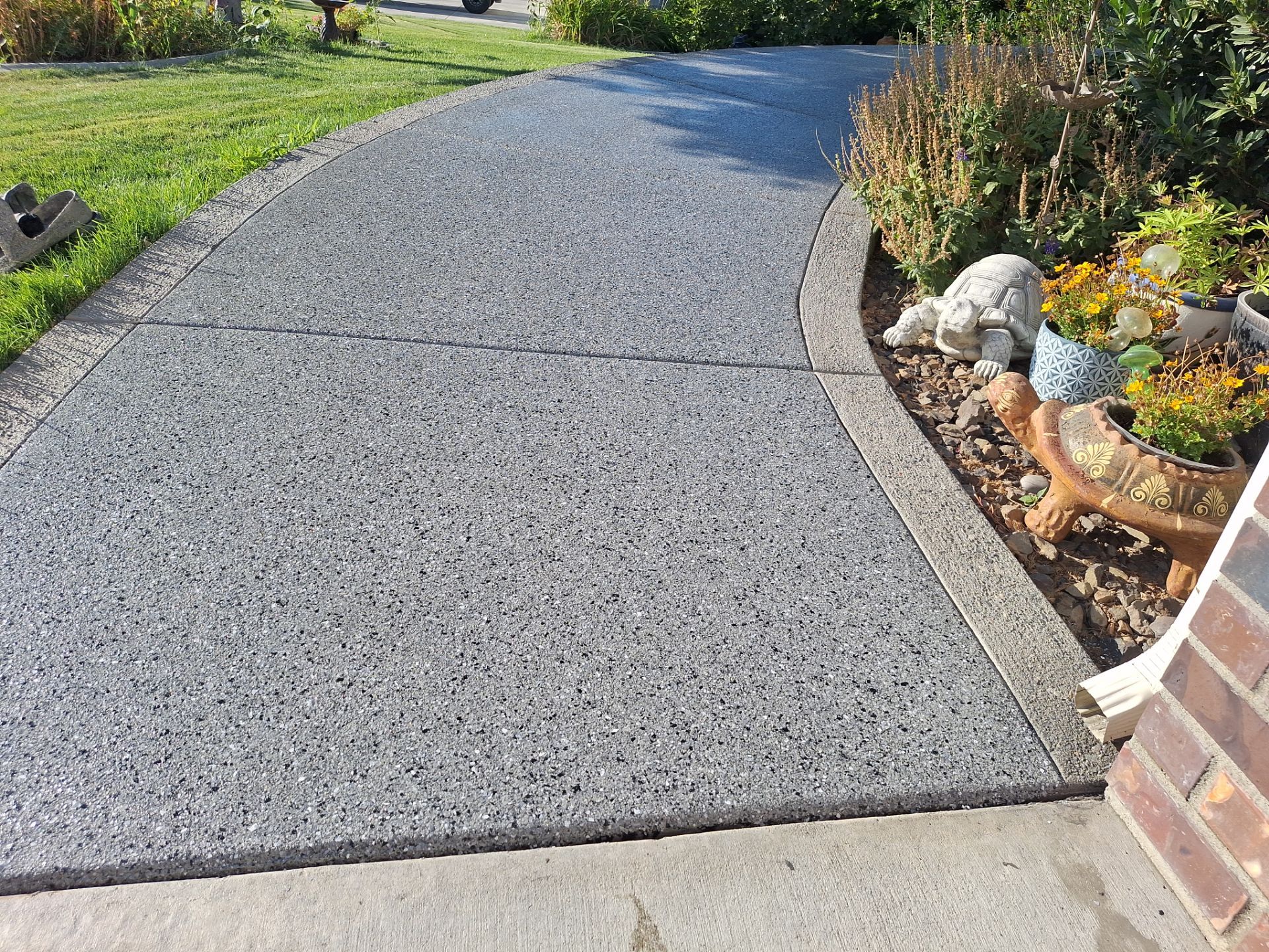 Entryway Transformation using Slate Hybrid by Croc Coatings, LLC