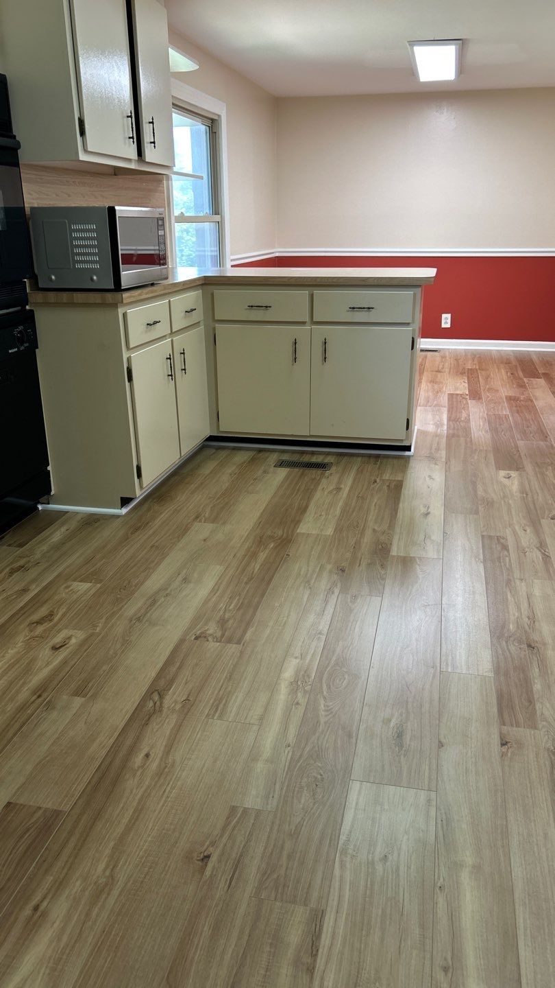 From Carpet to LVP  by Footprints Floors of Nashville