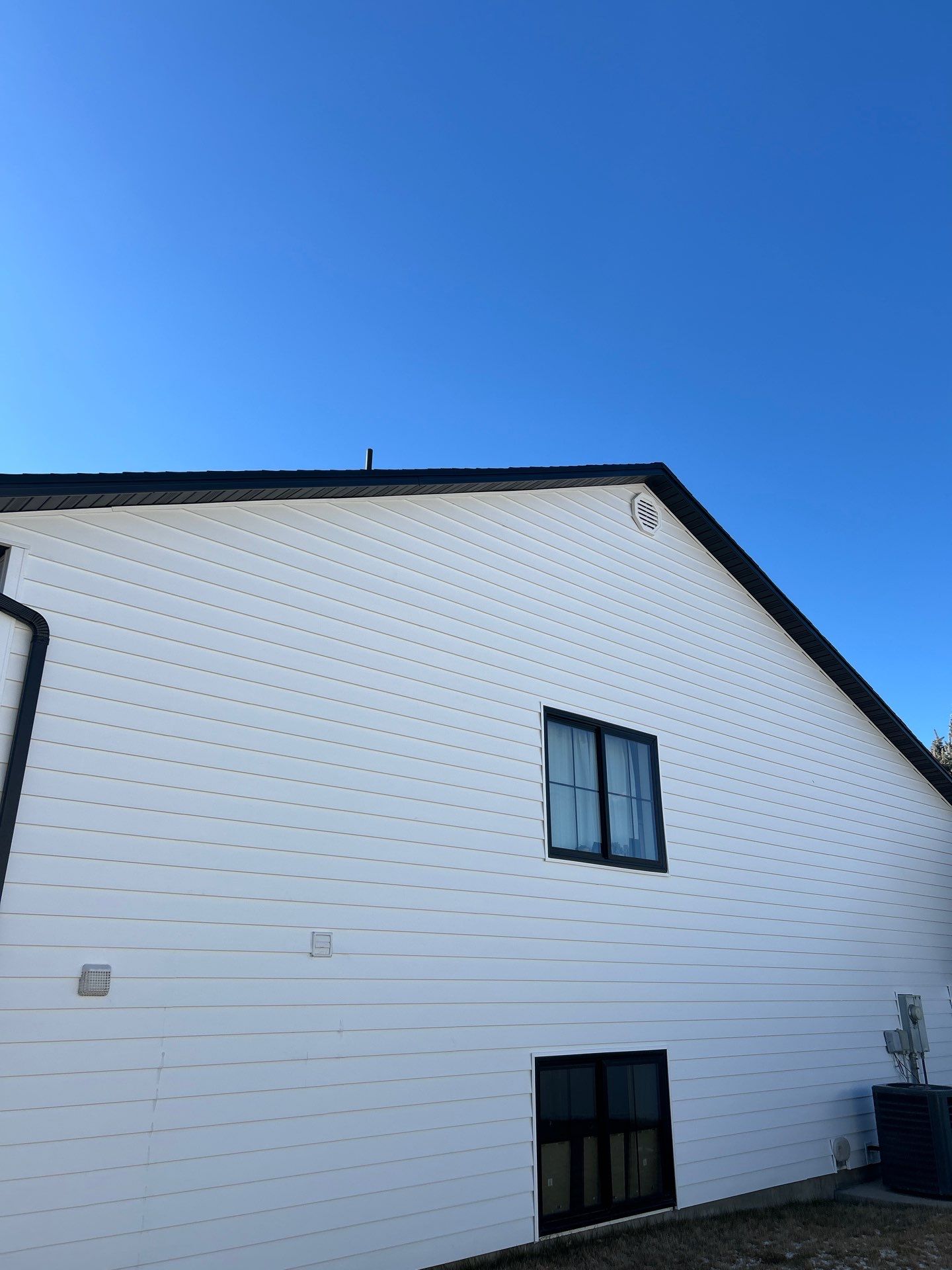 Orem | Premium Insulated Exterior Upgrade | Crisp White & Iron Gray by Ideal Siding Utah