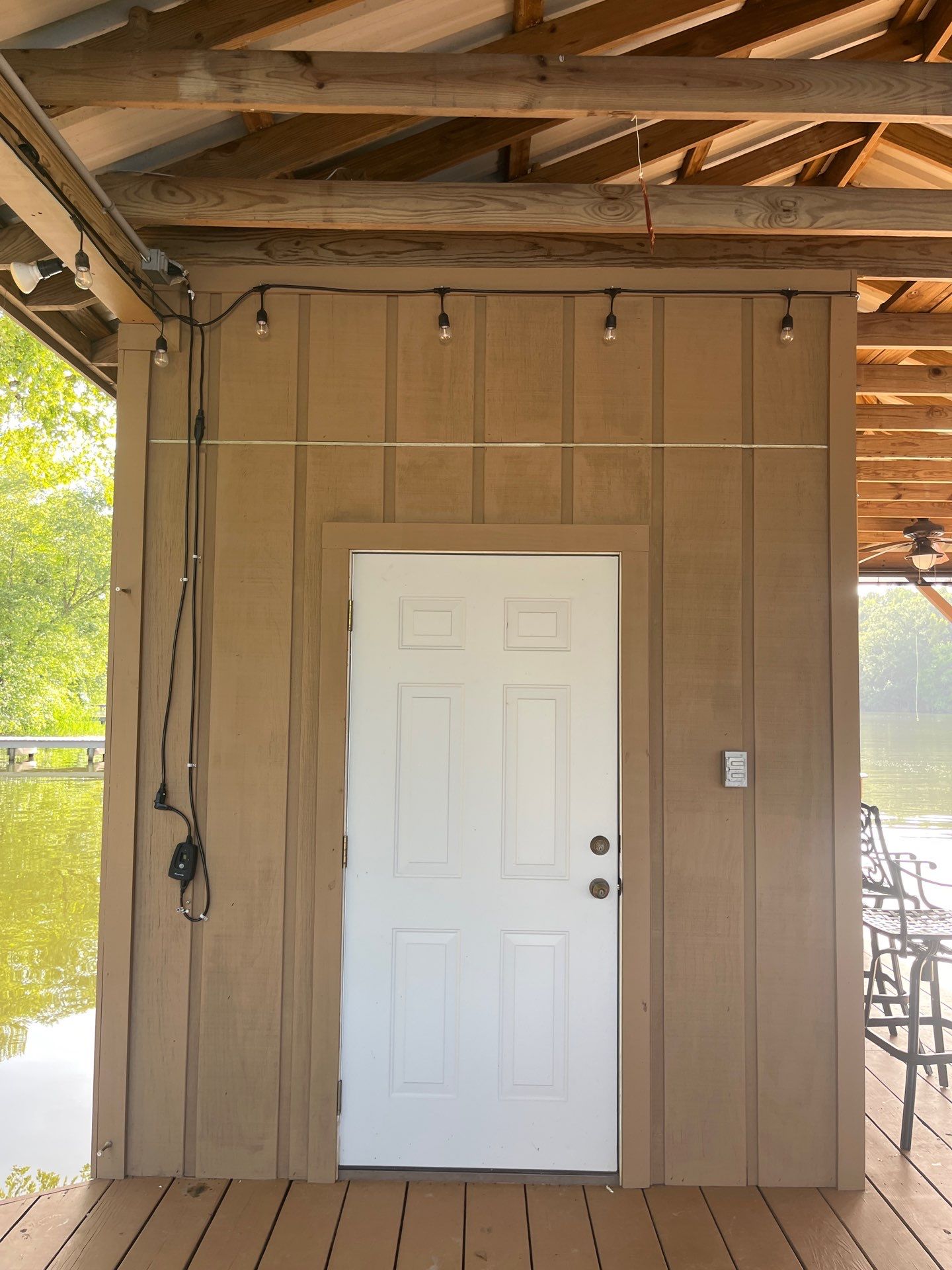 Exterior Painting in Arp, TX | Lake House & Deck Restoration by Quality Coats Painting
