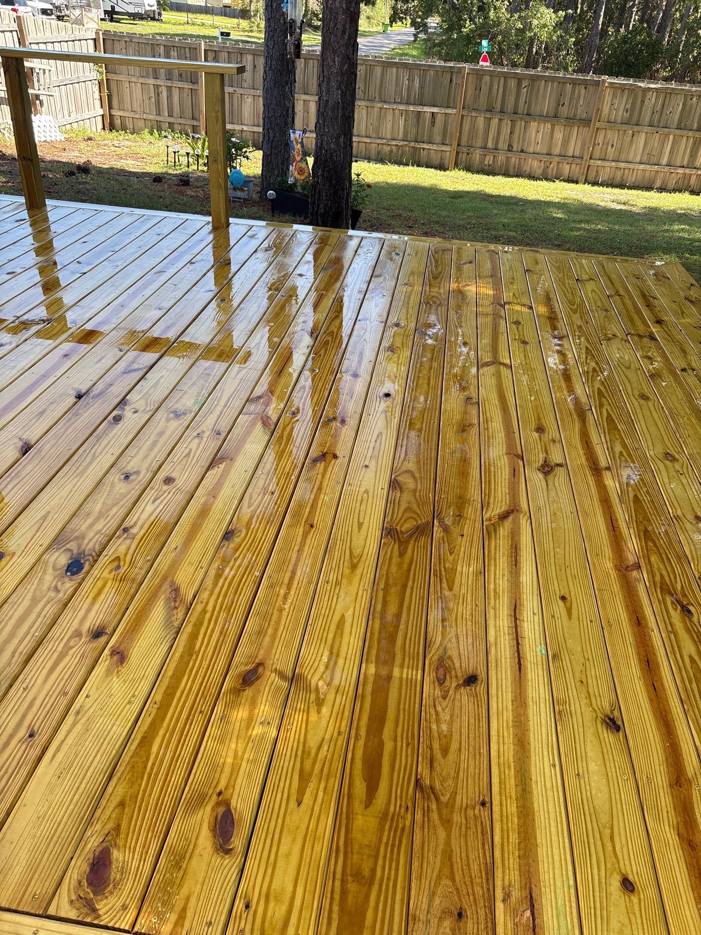 Deck using Wood Sealant by DuraSeal