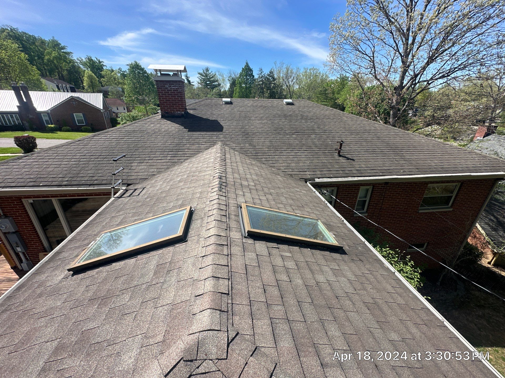 Residential Roofing Installation using Certainteed Landmark Pro Shingles by Fahey Roofing + Contracting
