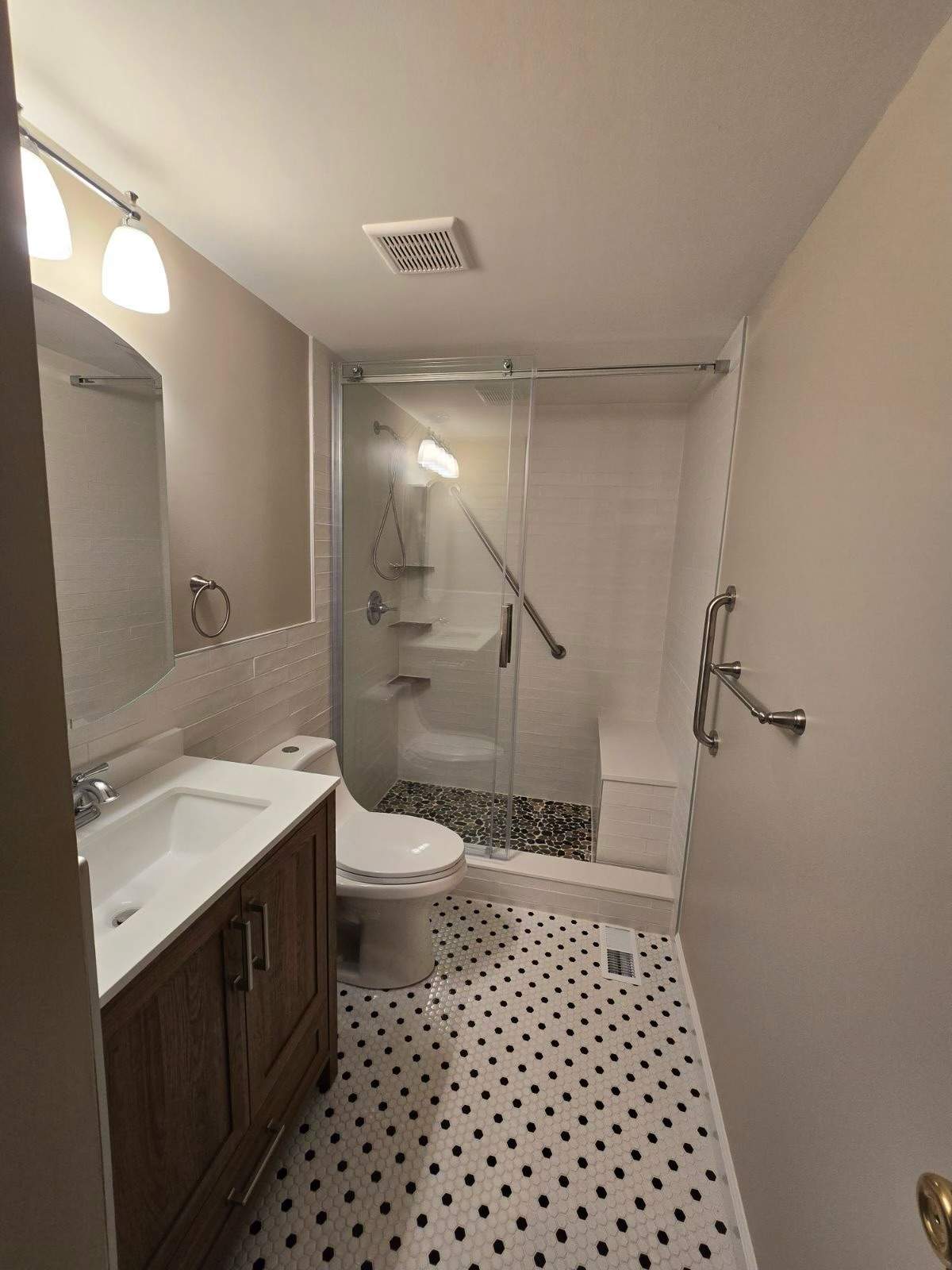 Primary Bathroom Remodel - Laurel, MD by Remodel Now