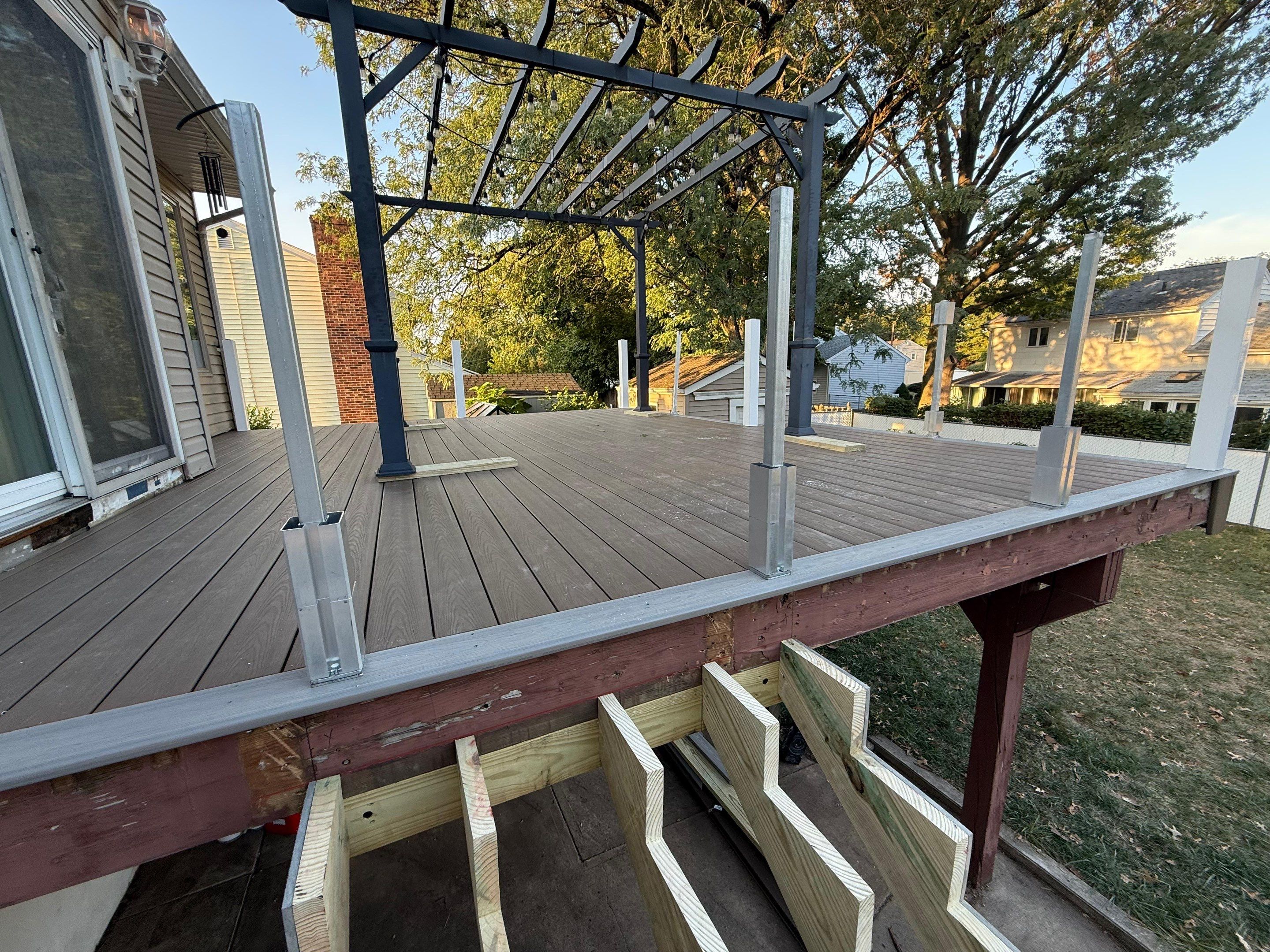 Deck Resurface in Edison NJ by deck guardian