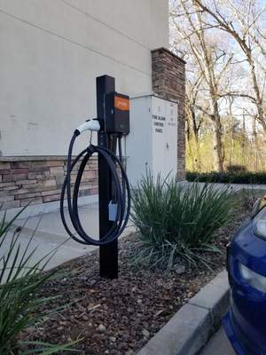 Commercial EV charger