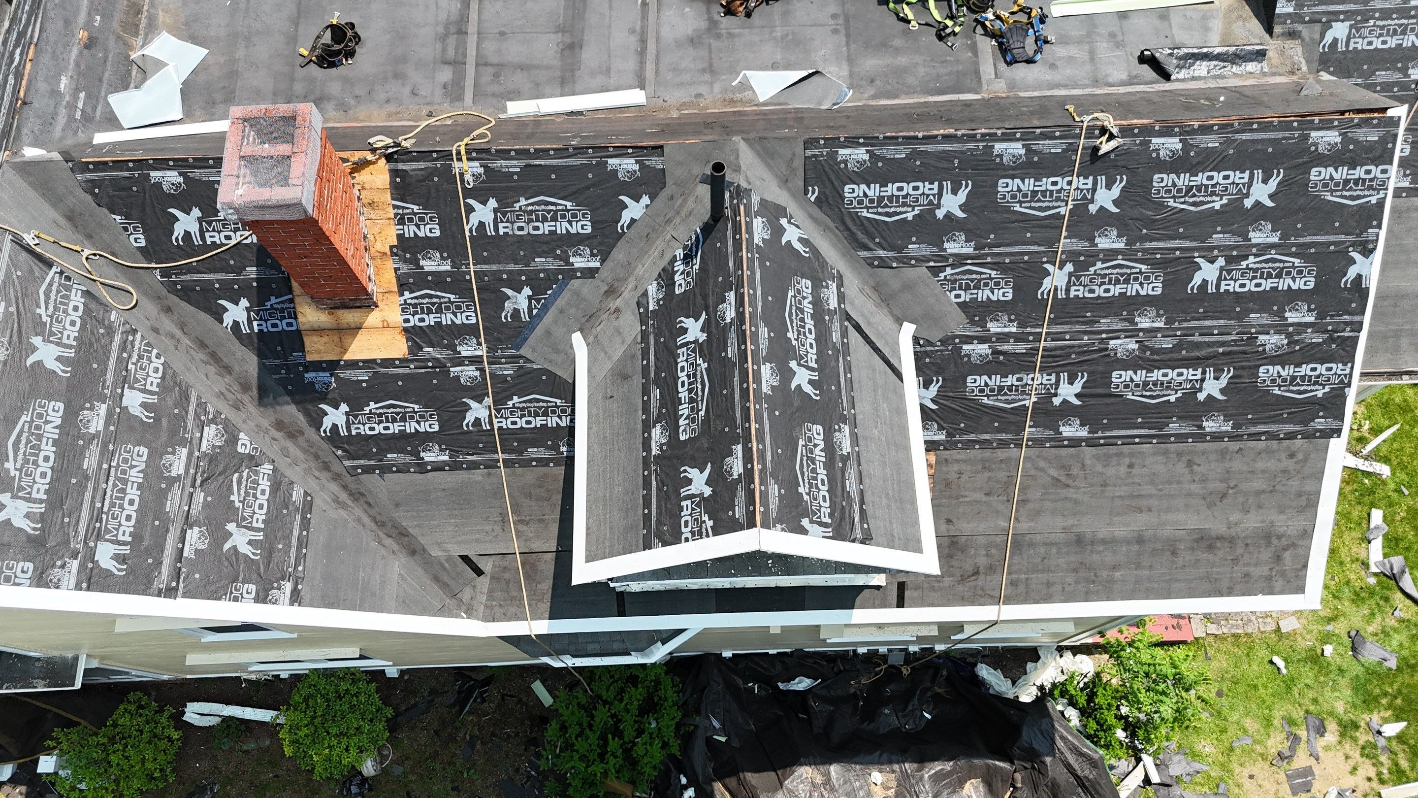Full Roof Replacement & EPDM Restoration – North Andover, MA by Mighty Dog Roofing of Greater Middlesex County