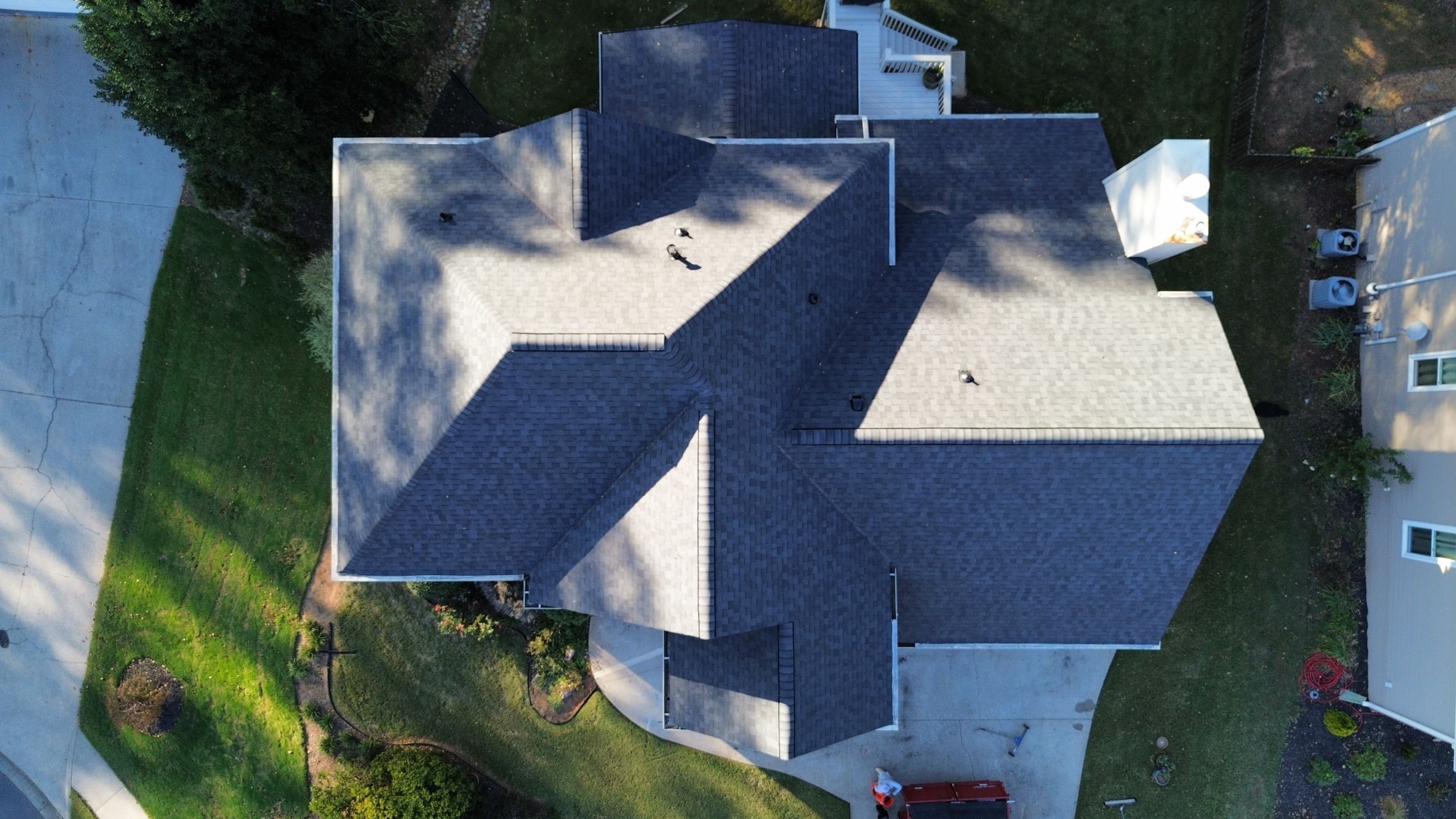 Roswell, GA Roof Replacement CertainTeed Landmark Moire Black by Reset Roofing