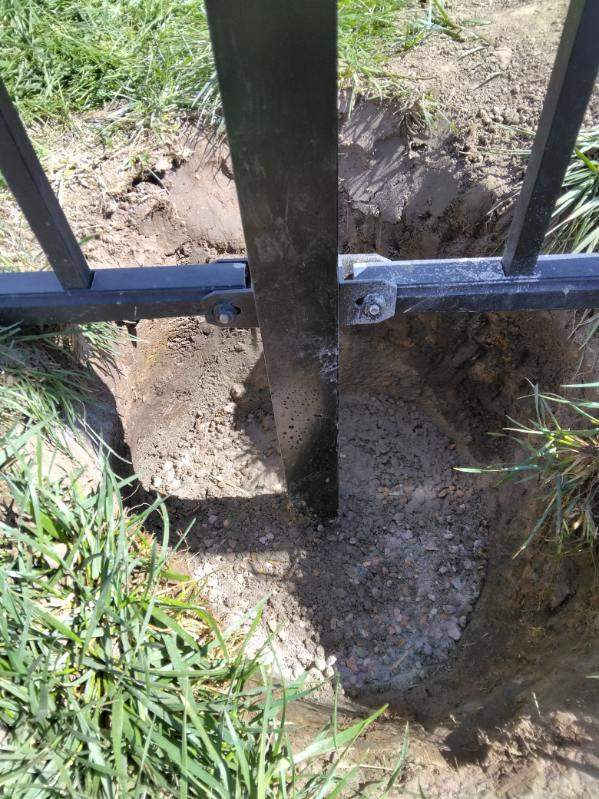 Ornamental Fence Post Connection Repair - Belleville, IL by Legendary Services Company LLC.