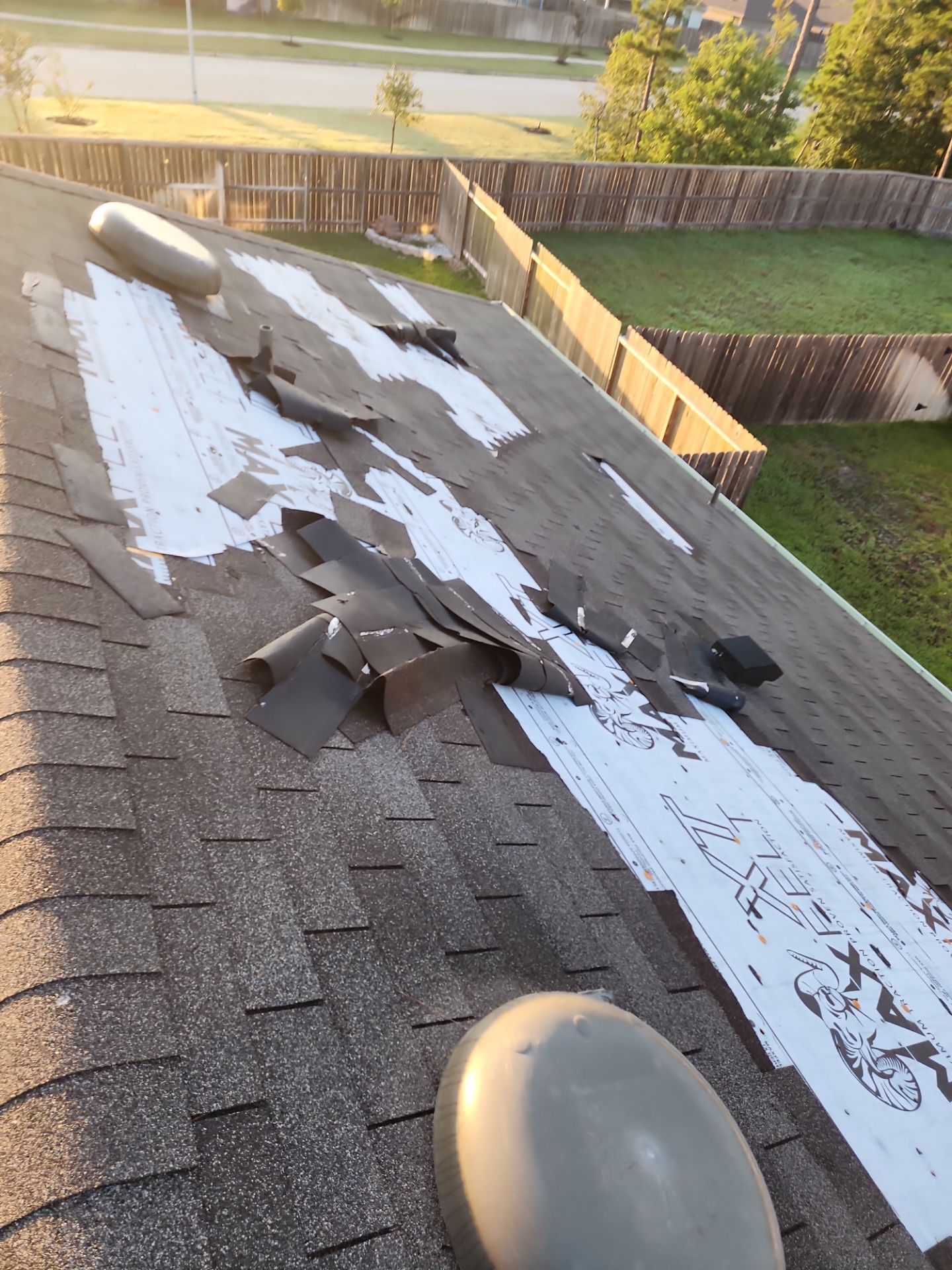 Residential Roofing Installation using Owen's Corning Duration (Lifetime) Shingles by Roof Repair Company