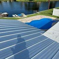 24ga 1" Nail-Strip Mill Finish by Total Roofing System The Metal Roof Experts