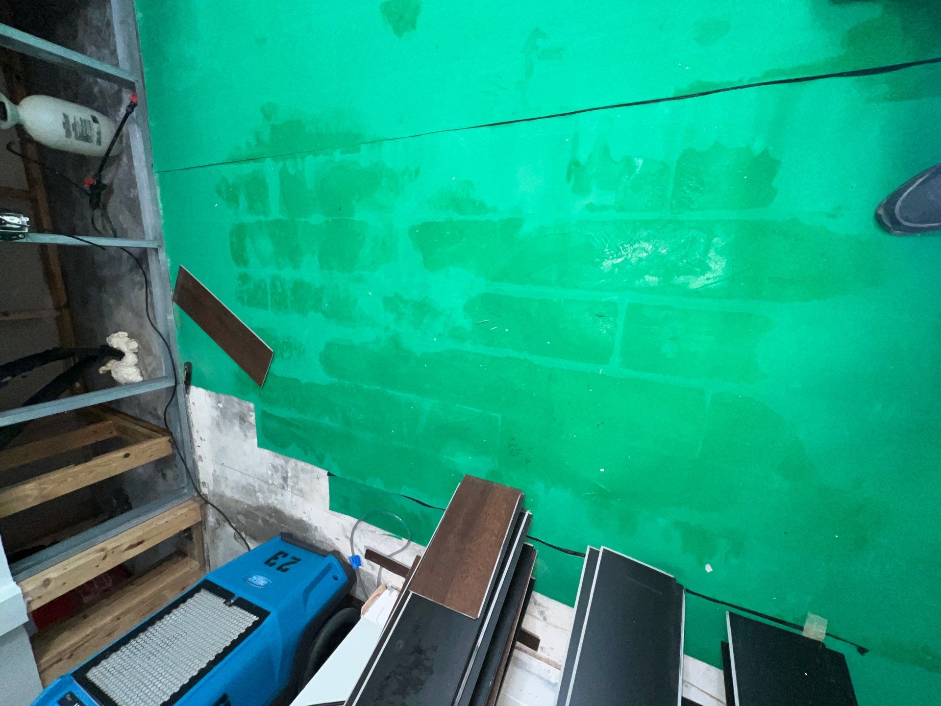 Stansell - water and mold photos  by THE RAPID TEAM