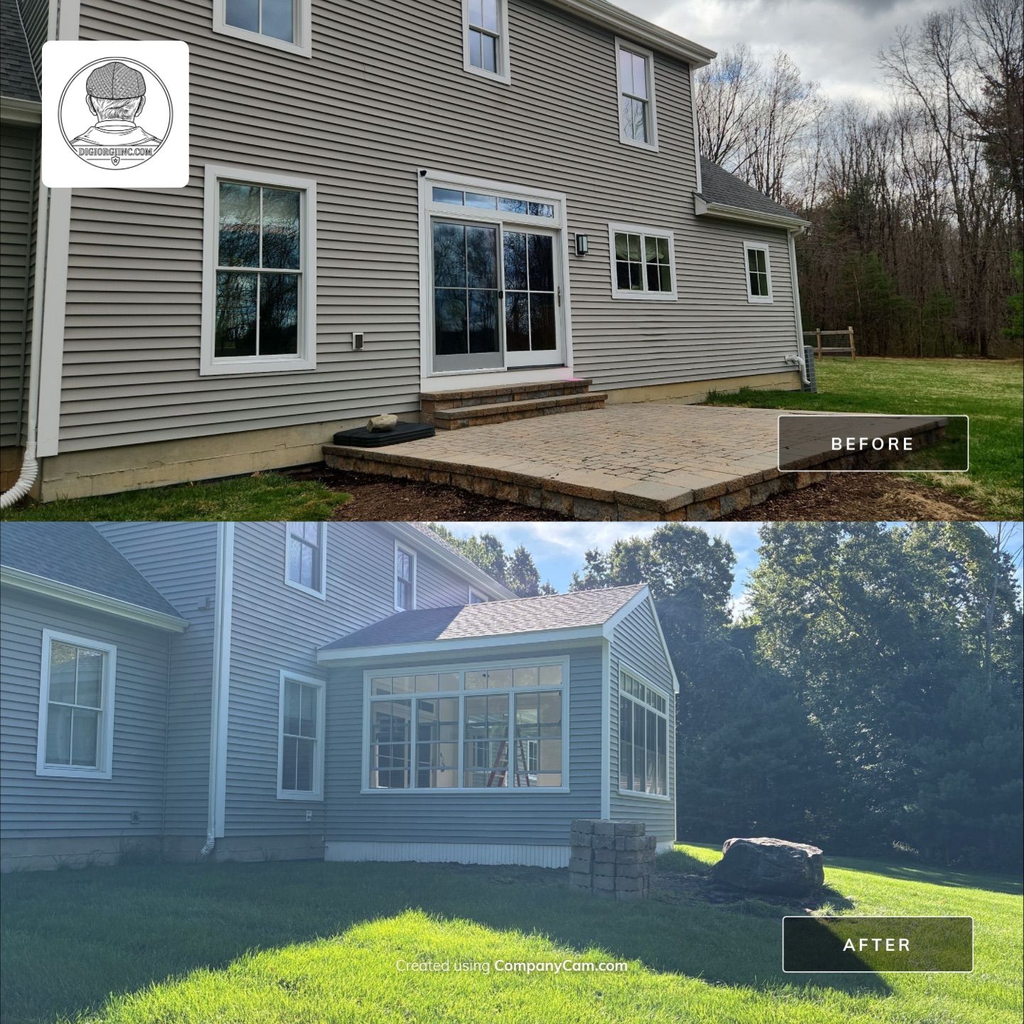 Beautiful sunroom addition  by DiGiorgi Roofing and Siding Inc