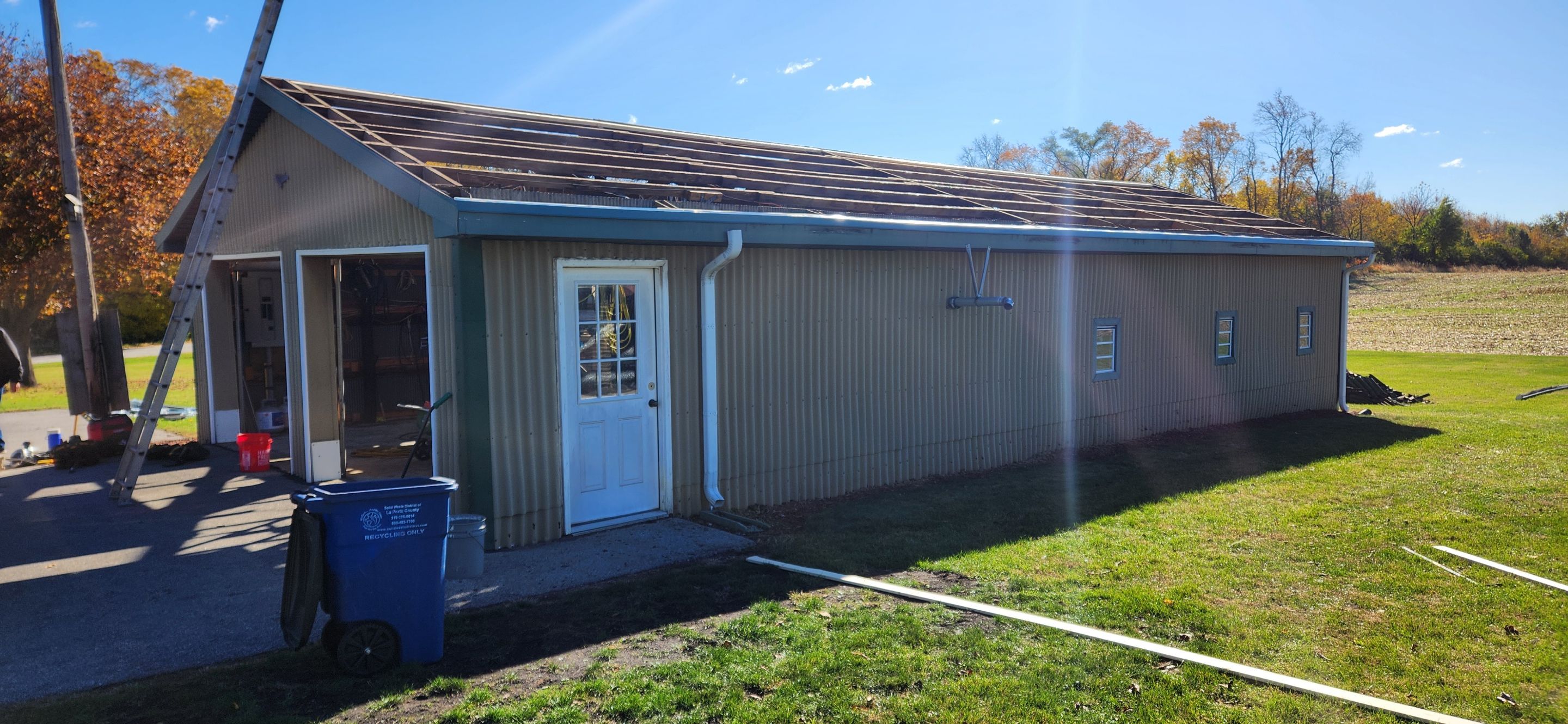 Project in Howe by Cornerstone Builds LLC 