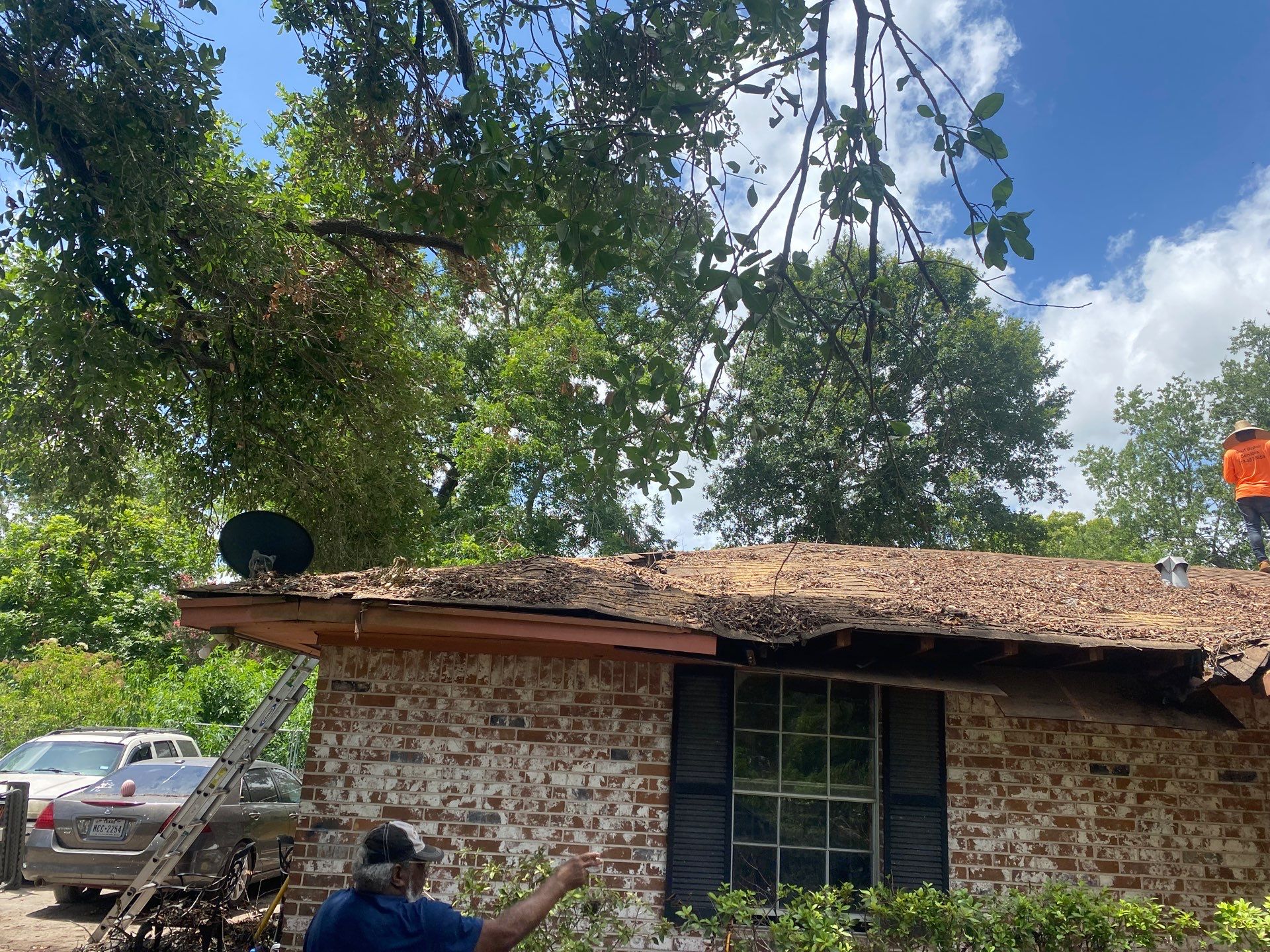 Residential Roofing Repair using tile by Roof Repair Company