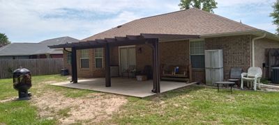 Pergola Style Patio Cover in Milton