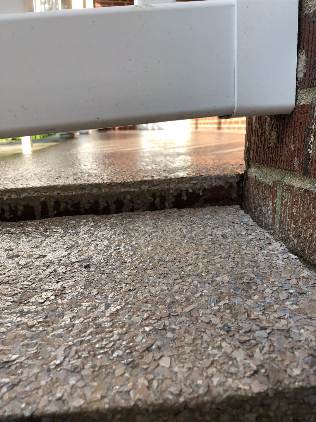 Patio Installation using Fieldstone by Your1DayFloor.com