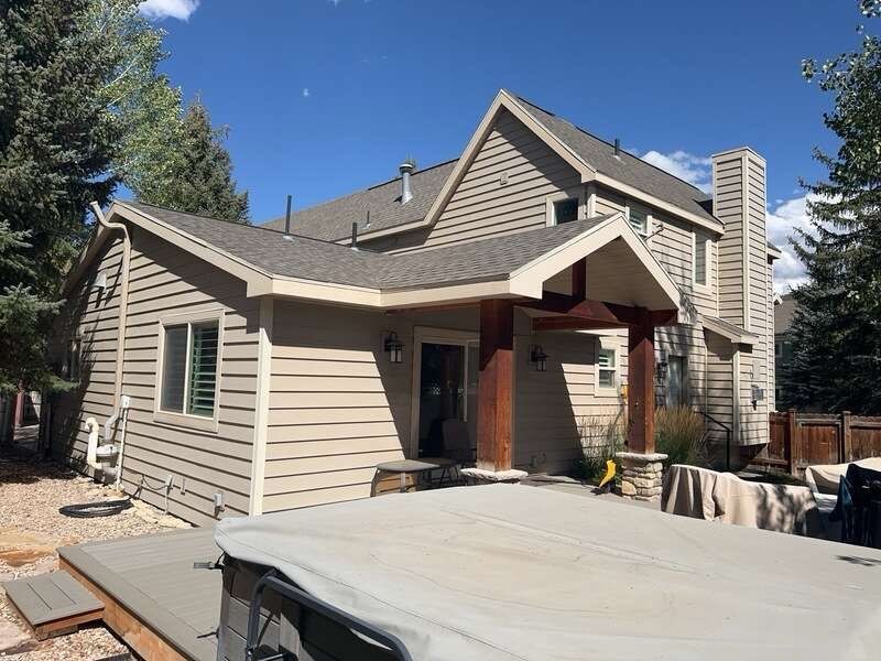 Park City | Vinyl to Hardie Conversion | Mountain Sage & Cobblestone by Ideal Siding Utah
