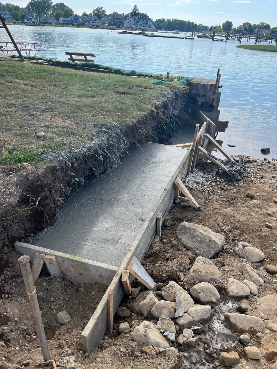 Beautiful Re-disgn by the water in Danvers MA  by Cole Landscaping Inc