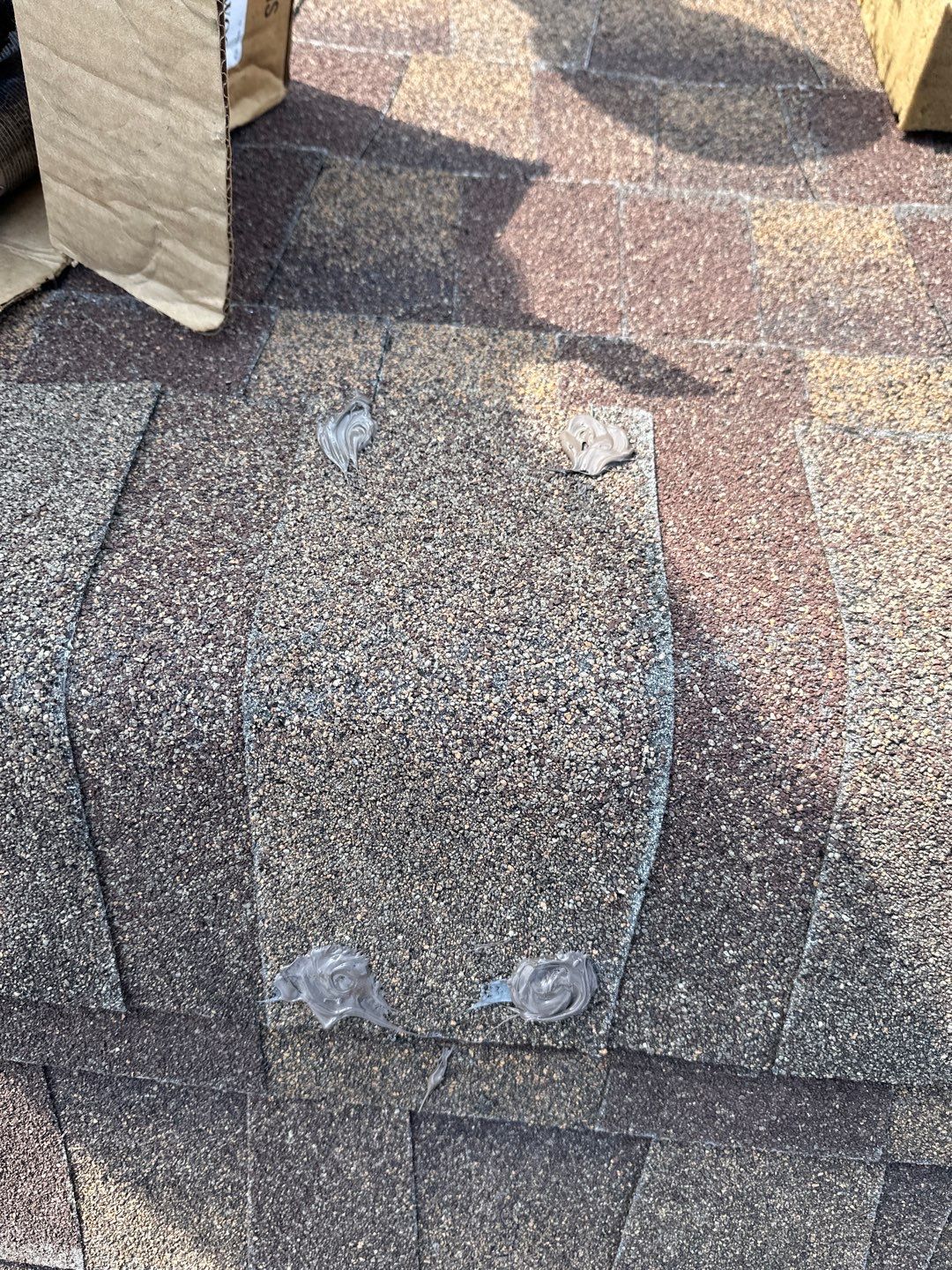 Hail Damage using Owen's Corning Duration (Lifetime) Shingles by Roof Repair Company
