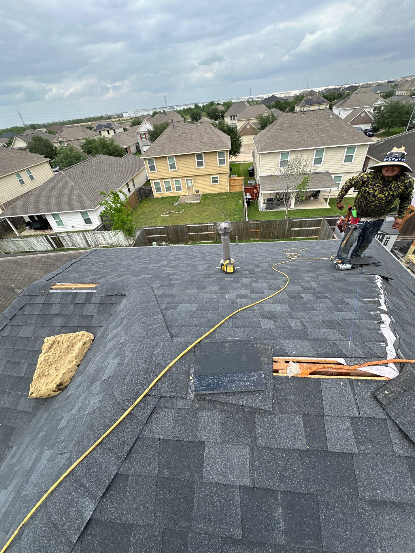 Project in Katy by Motion Roofing