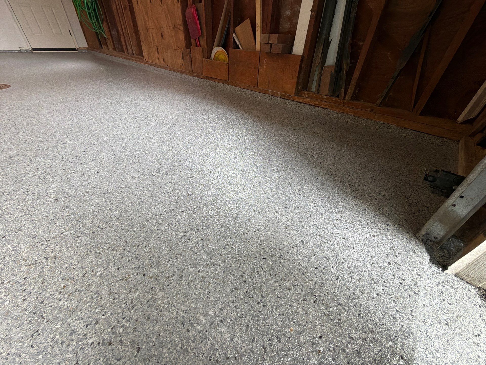 Vintage Silverado Garage Coating by NG Masonry & Construction LLC