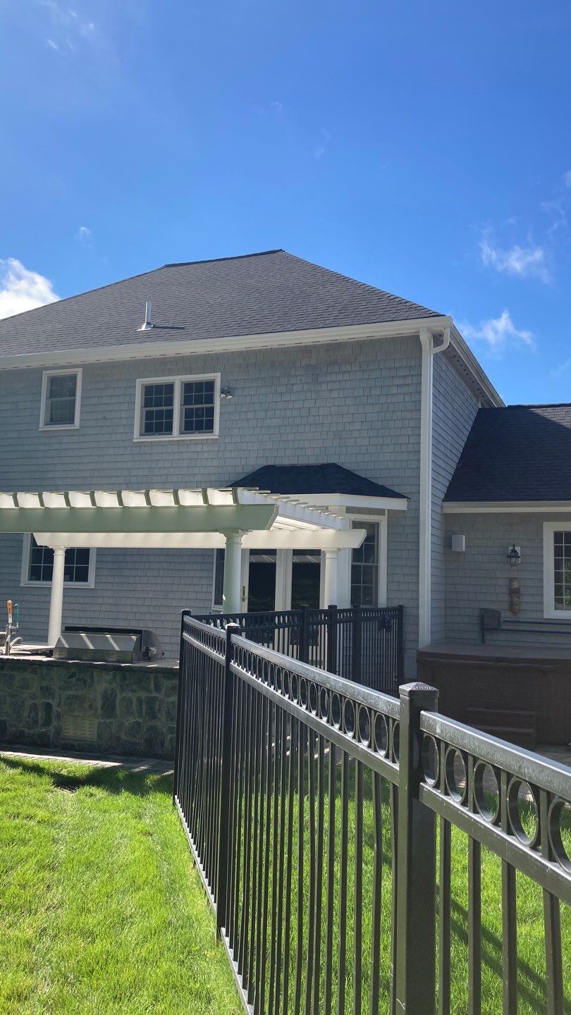 Kingston, MA Gutter Installation using 6" K-Style Aluminum Duo Pro Gutter by Gutter Pro Enterprises