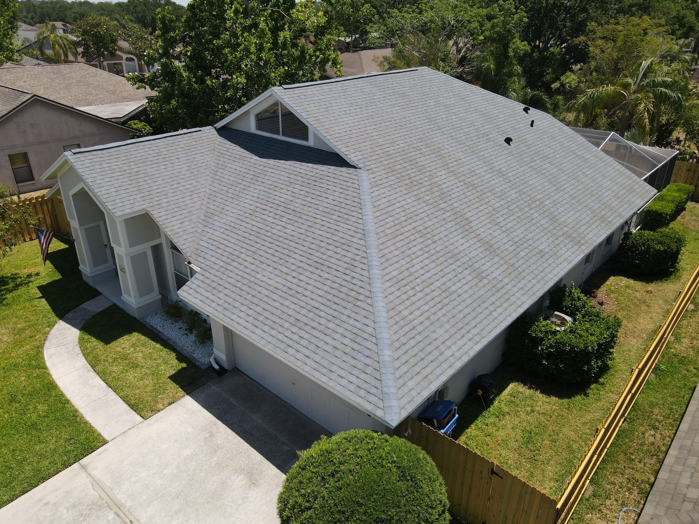 Roof Replacement in Valrico, FL. by Steadfast Roofing