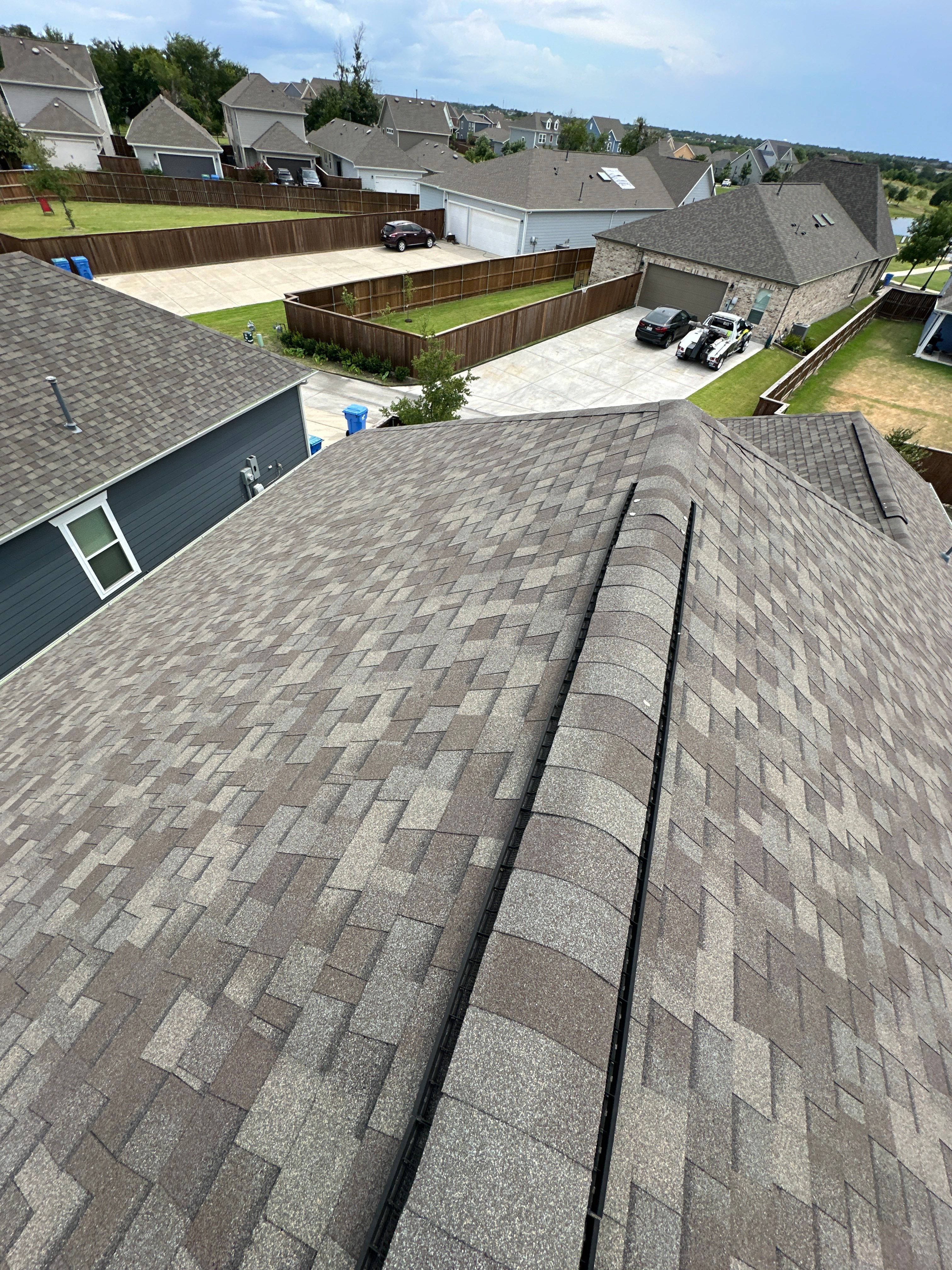 Residential Roof Replacement using GAF HDZ - Weathered Wood by Elite Roofing LLC