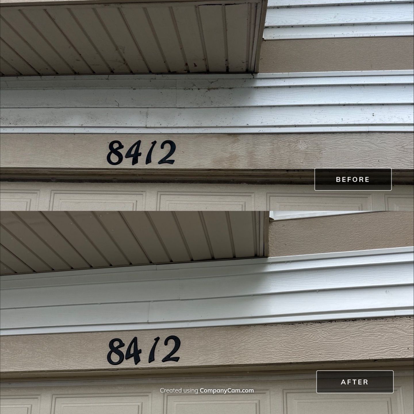 Project in Wonder Lake by Simmons Power & Soft Washing