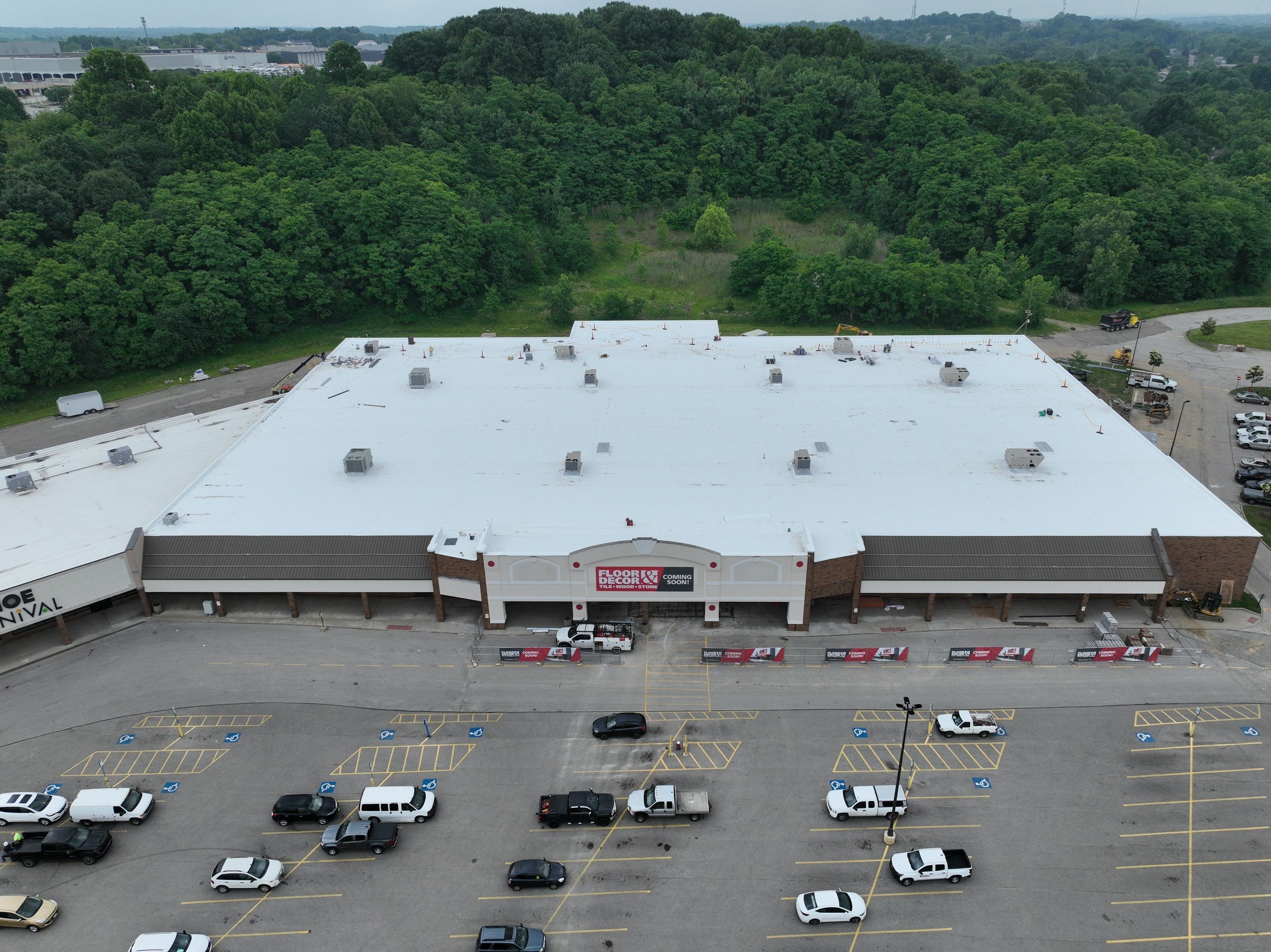 Floor and Decor - Akron Oh  by Commercial Roofing and Coating Systems 