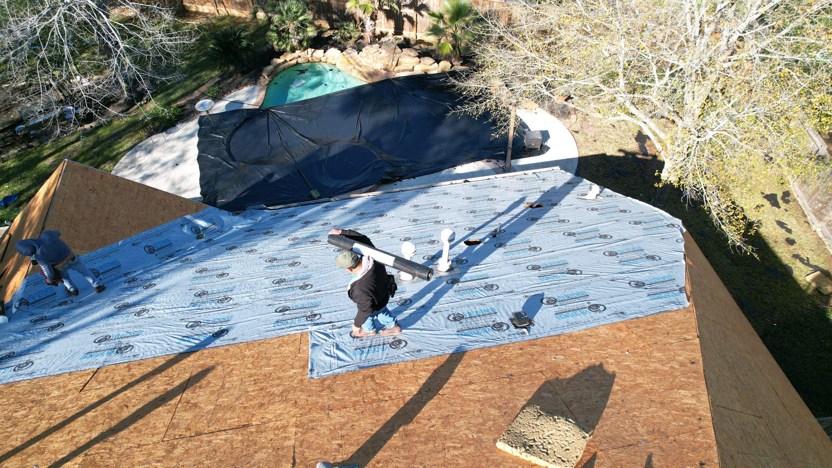 GAF Timberline Roof with Ridge Vent — Spring, TX by PL Roofing & SB Roofing, LLC.